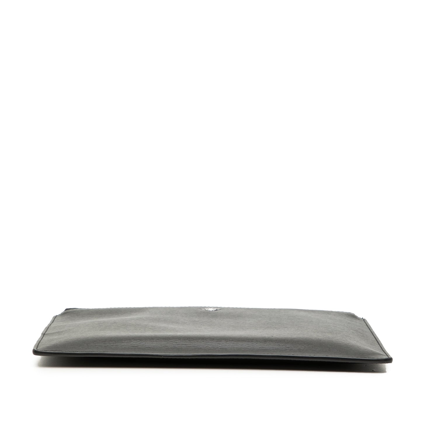 Dior Leather Bee Zip Top Pouch
