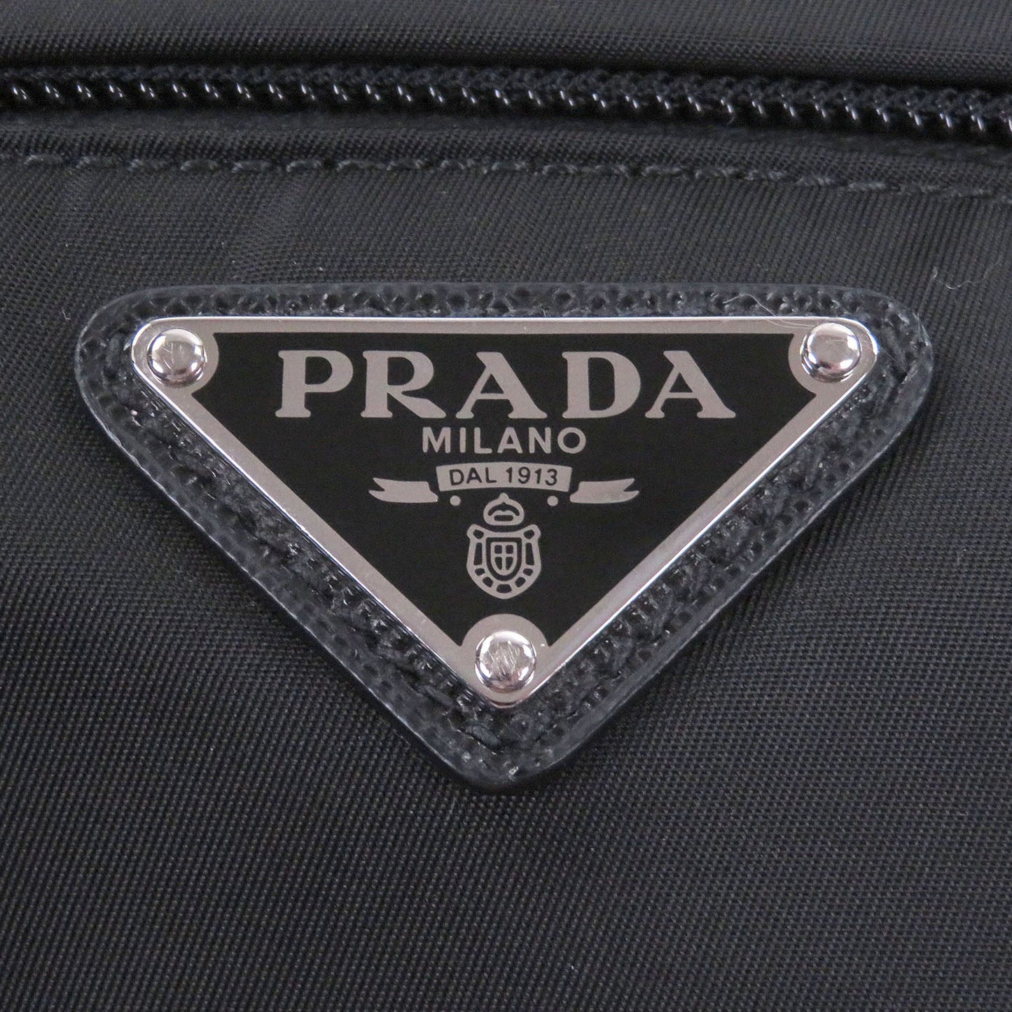 Prada Saffiano Trimmed Re Nylon Belt Bag
