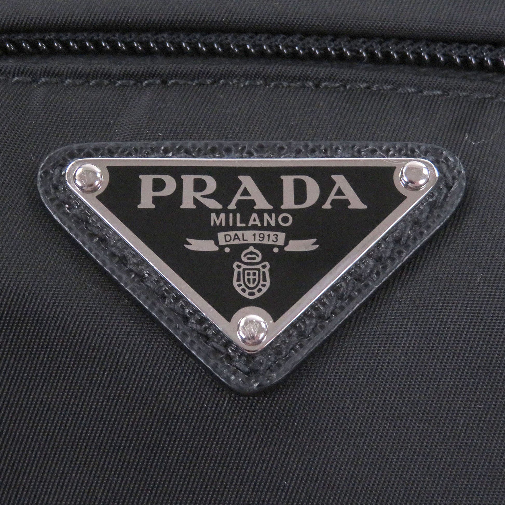 Prada Saffiano Trimmed Re Nylon Belt Bag
