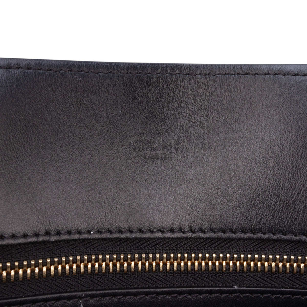 Celine Large Triomphe Coated Canvas Cabas Vertical Tote