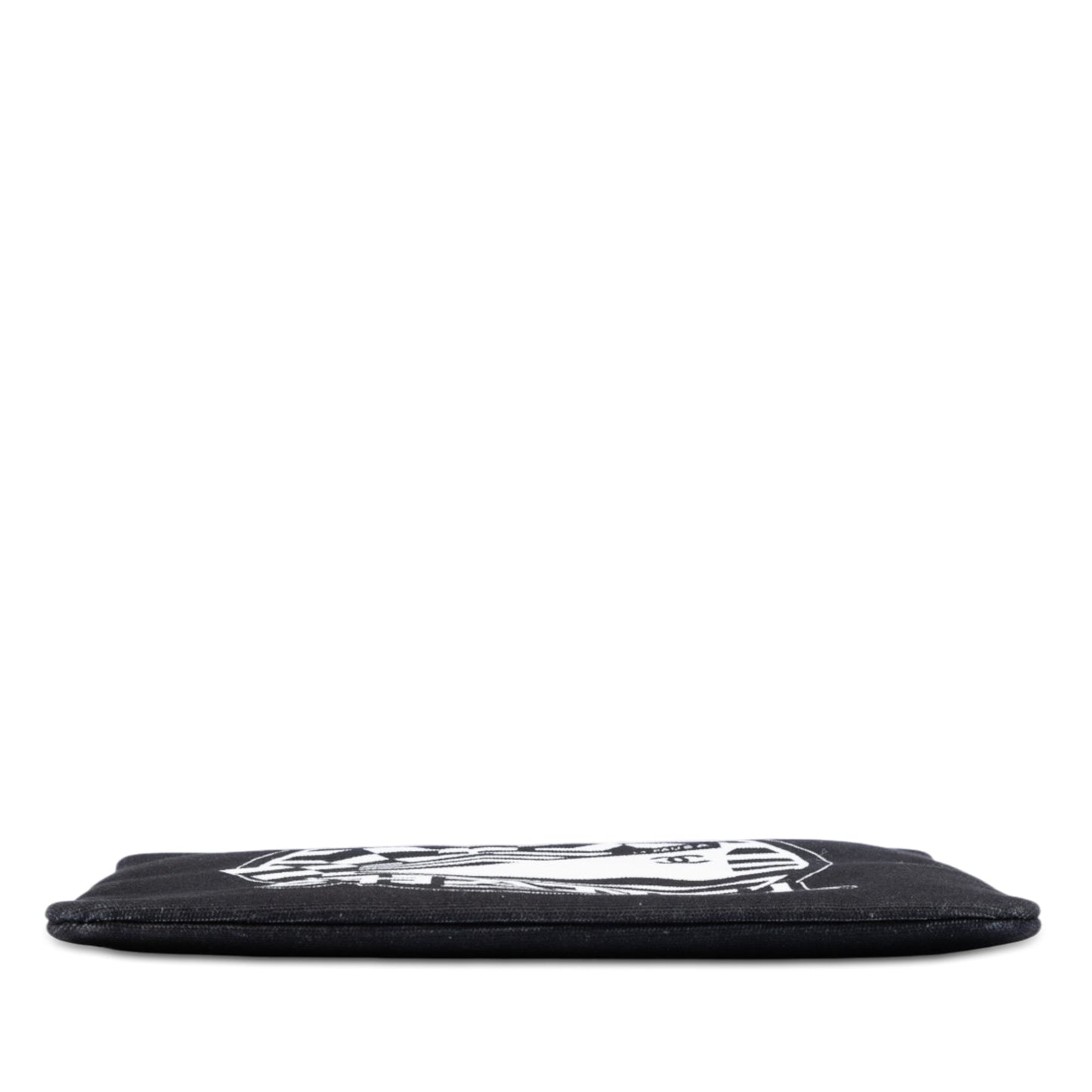 Chanel Medium Canvas La Pausa Zip O Case Clutch