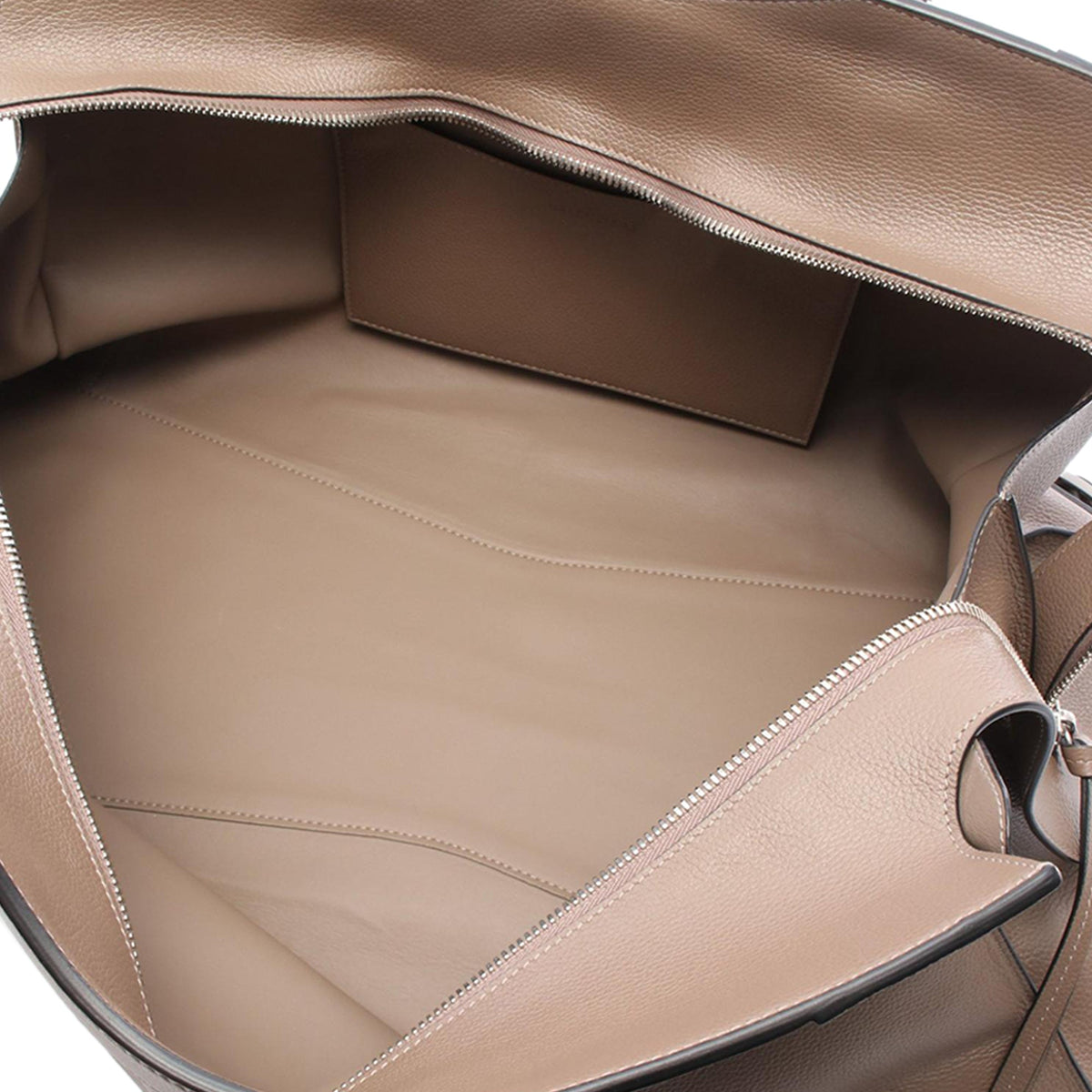 Balenciaga Large Calfskin Motocross Neo Classic City Satchel — Beige
