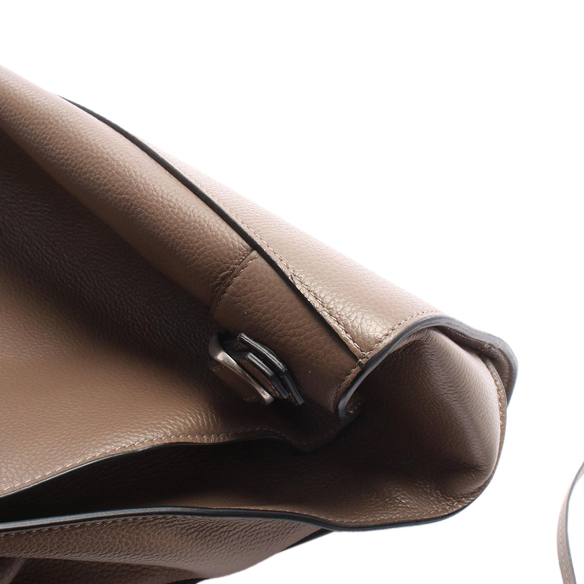 Balenciaga Large Calfskin Motocross Neo Classic City Satchel — Beige