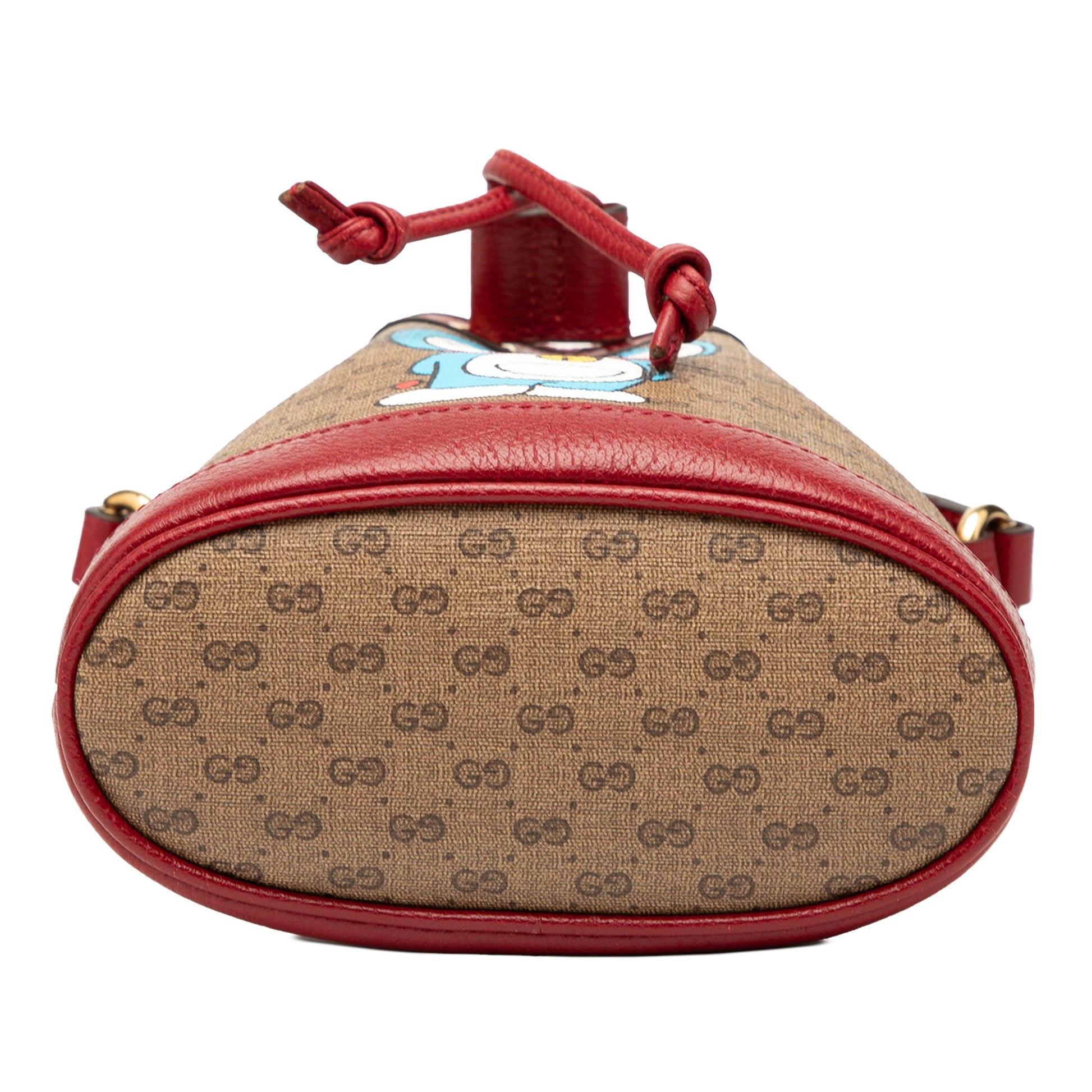 Gucci Micro GG Supreme Doraemon Bucket Bag