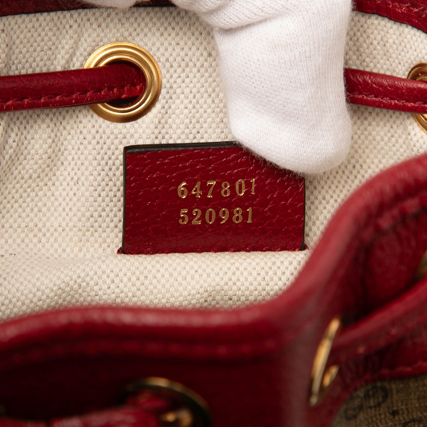 Gucci Micro GG Supreme Doraemon Bucket Bag