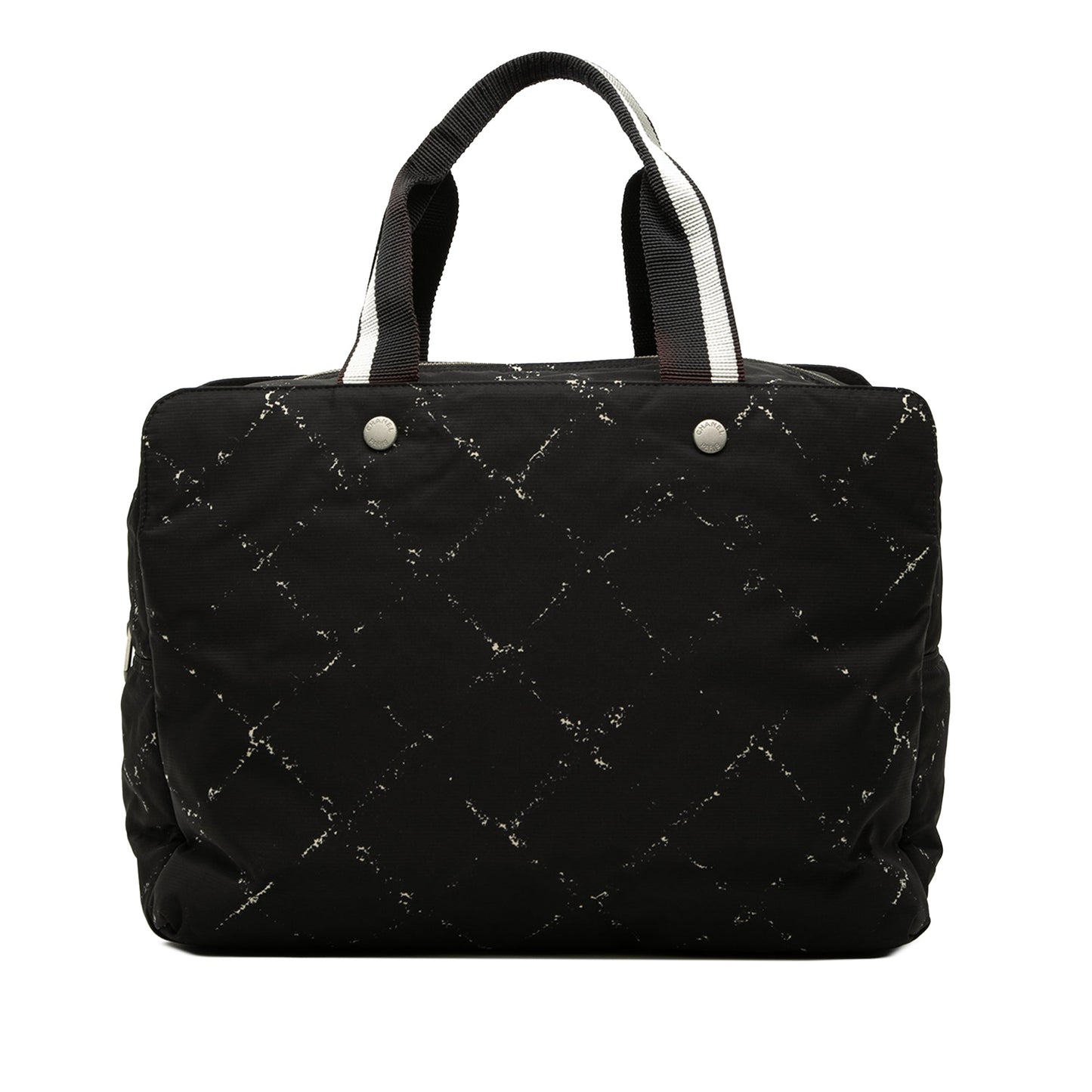 Chanel Old Travel Line Nylon Handbag