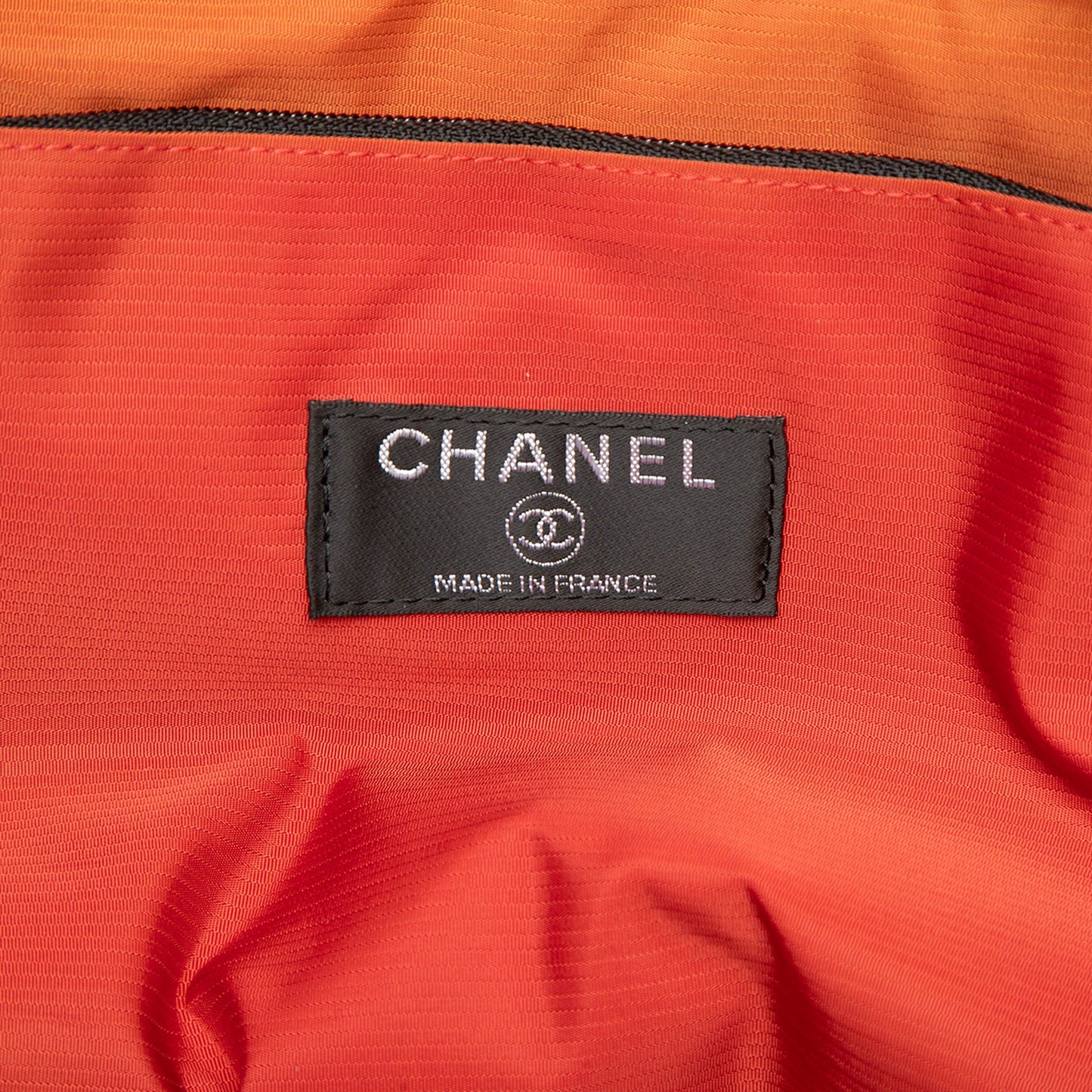 Chanel Old Travel Line Nylon Handbag