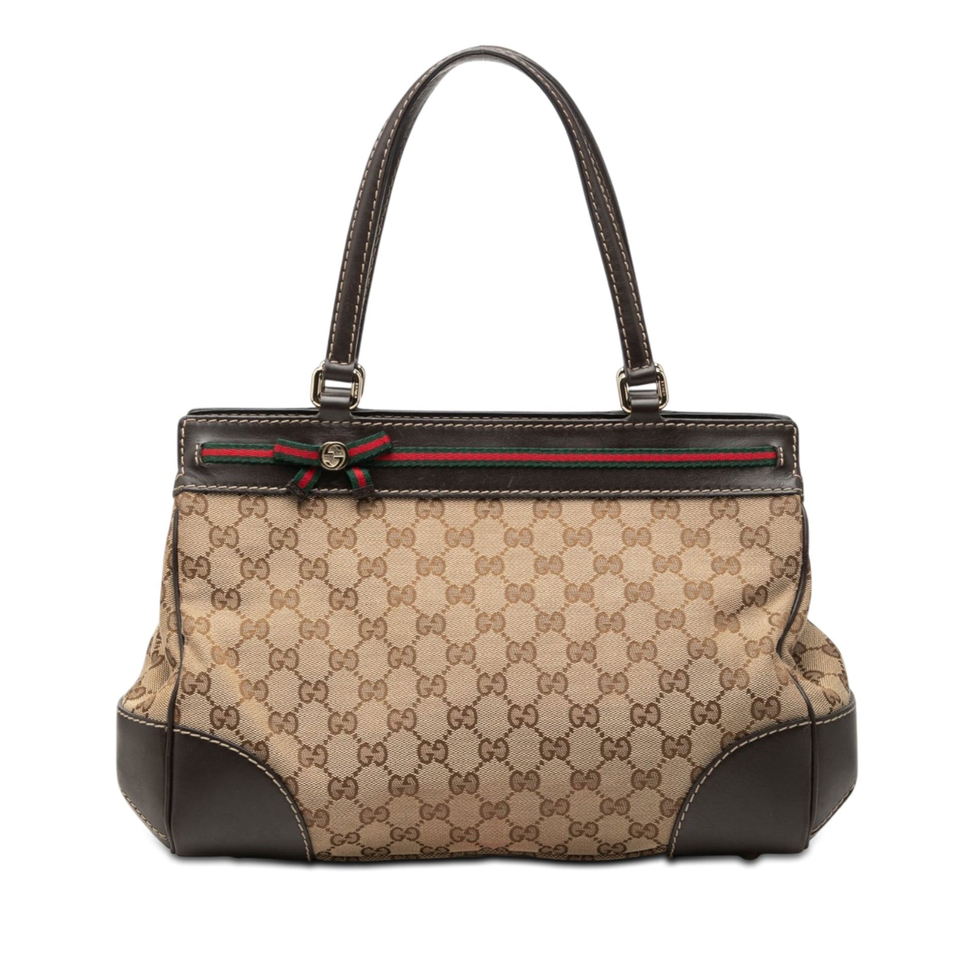 Gucci GG Canvas Web Mayfair Tote