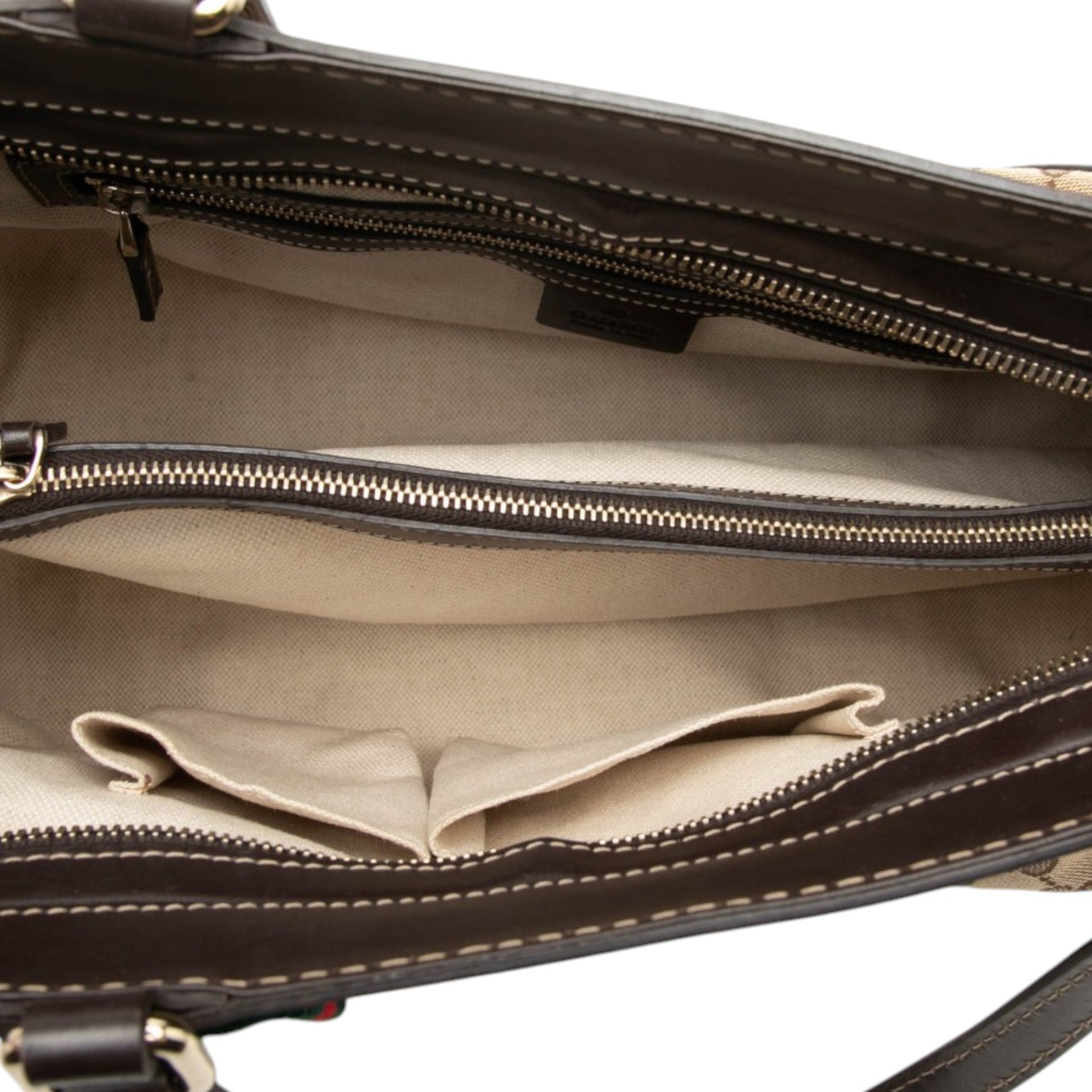 Gucci GG Canvas Web Mayfair Tote