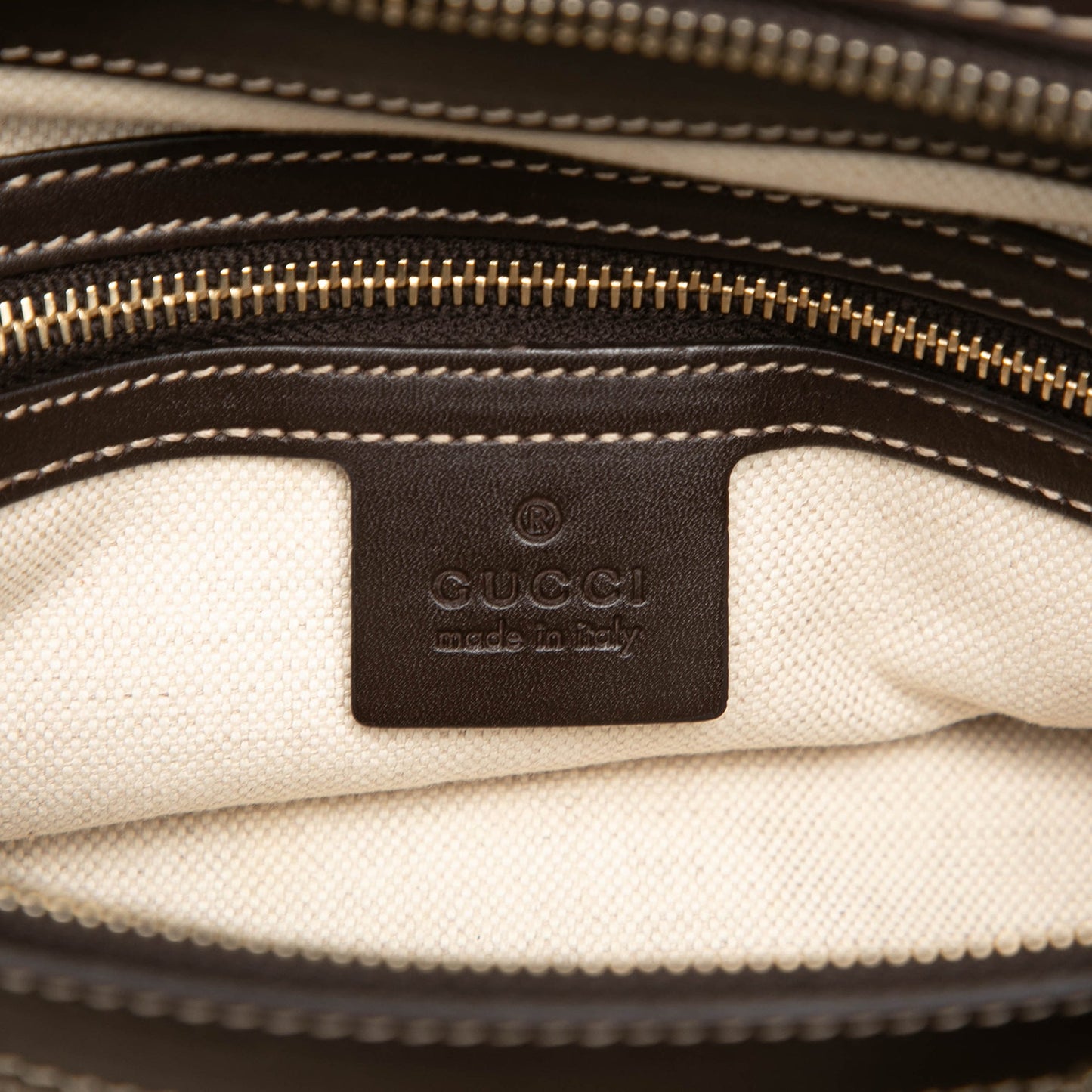 Gucci GG Canvas Web Mayfair Tote