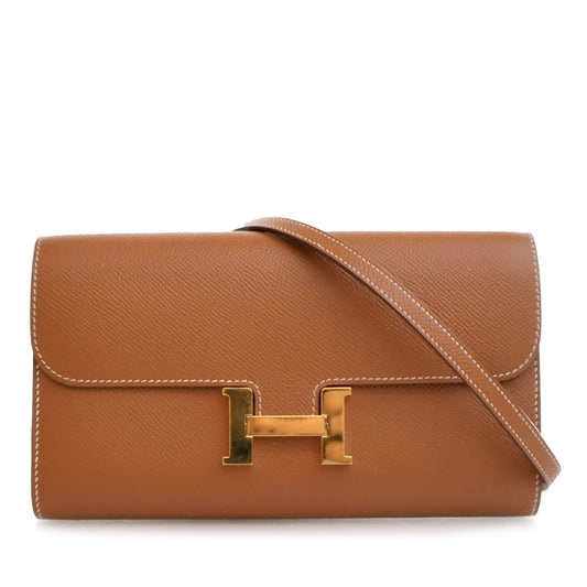 Hermès Epsom Constance Long To Go Wallet