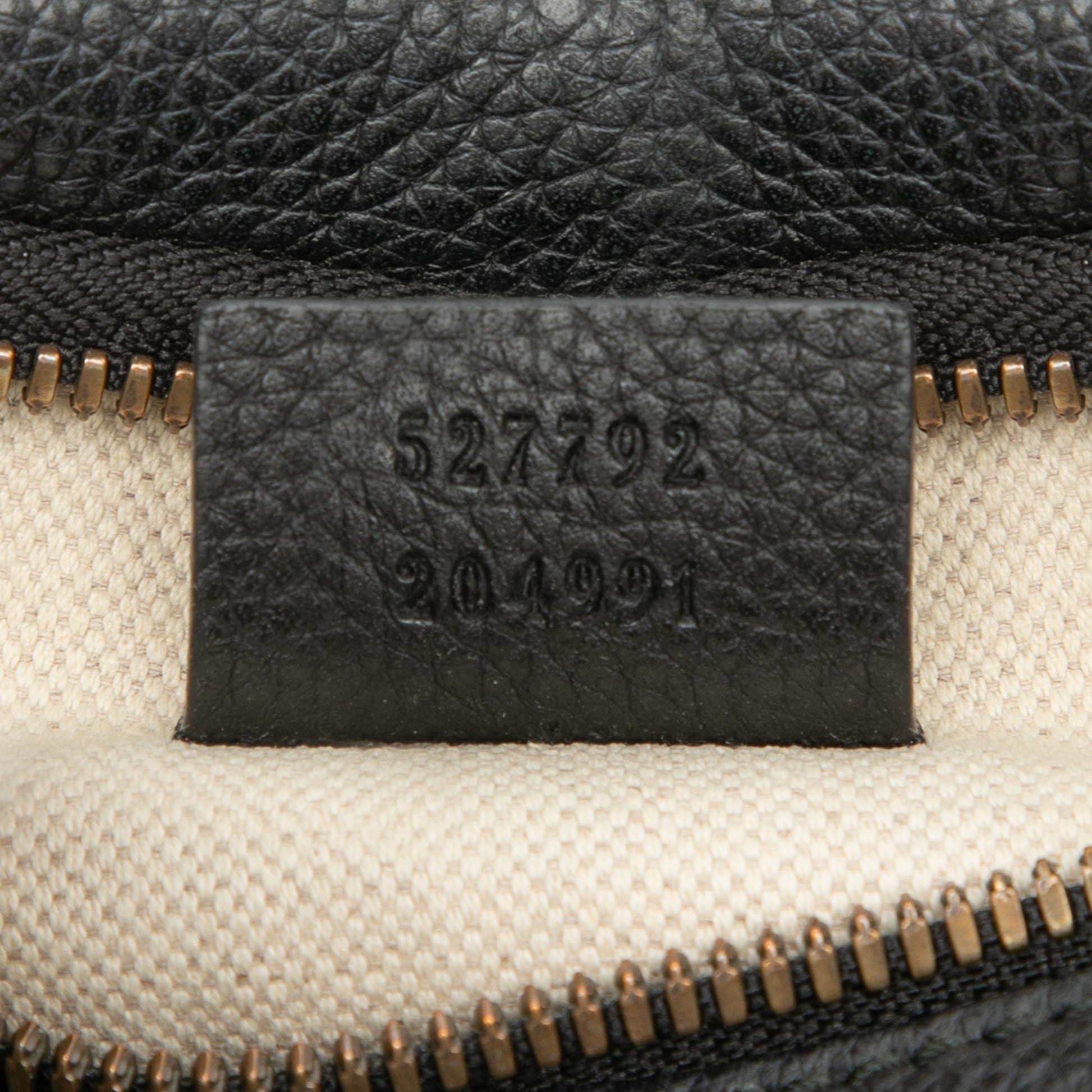 Gucci Small Grained Calfskin Logo Belt Bag