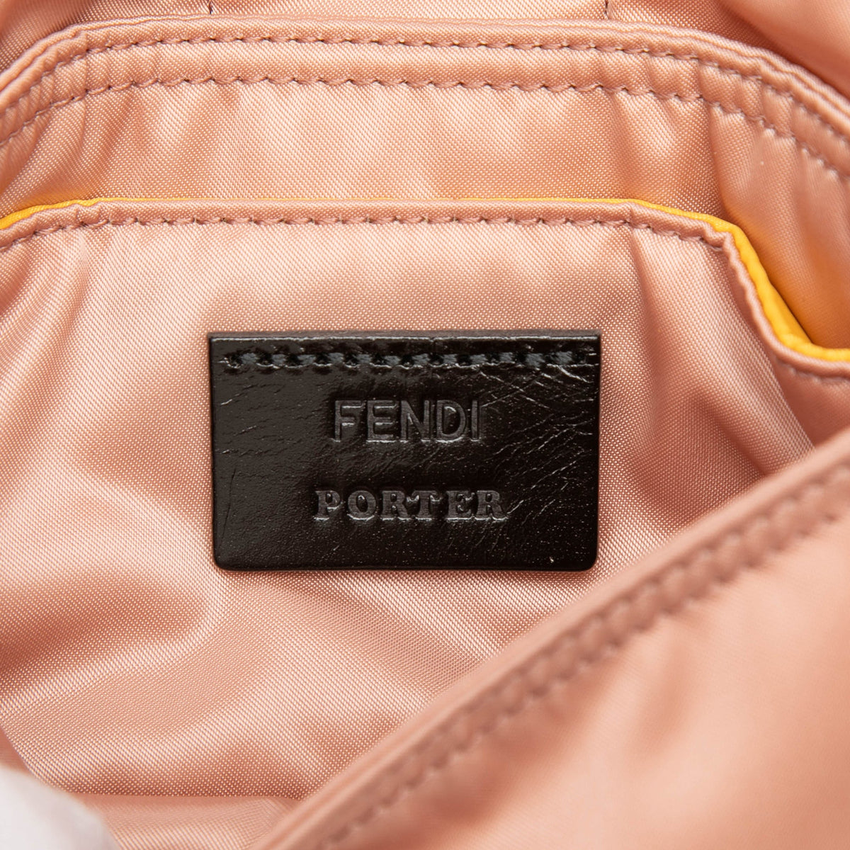 Fendi Porter Yoshida Nylon Baguette Satchel
