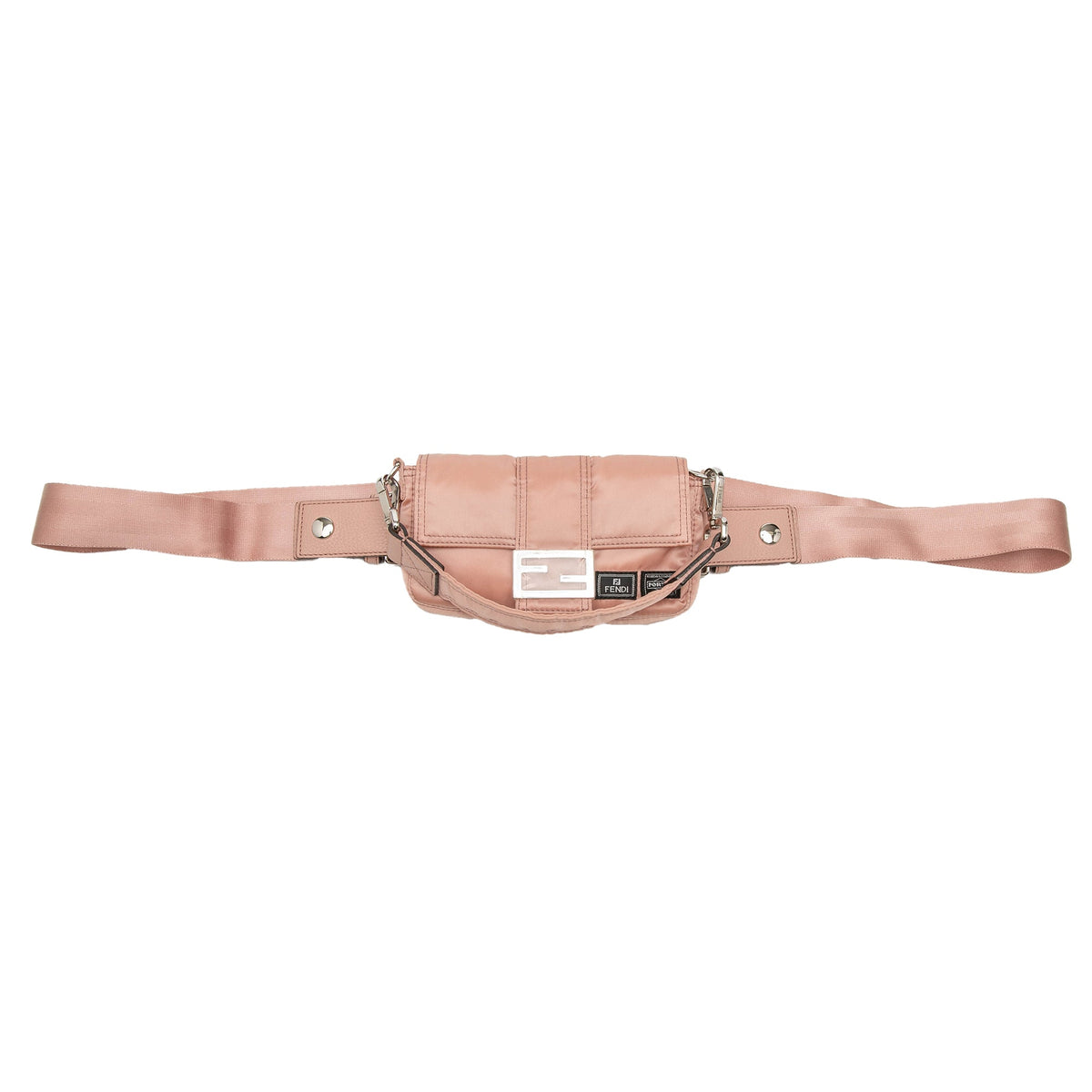 Fendi Porter Yoshida Nylon Baguette Satchel