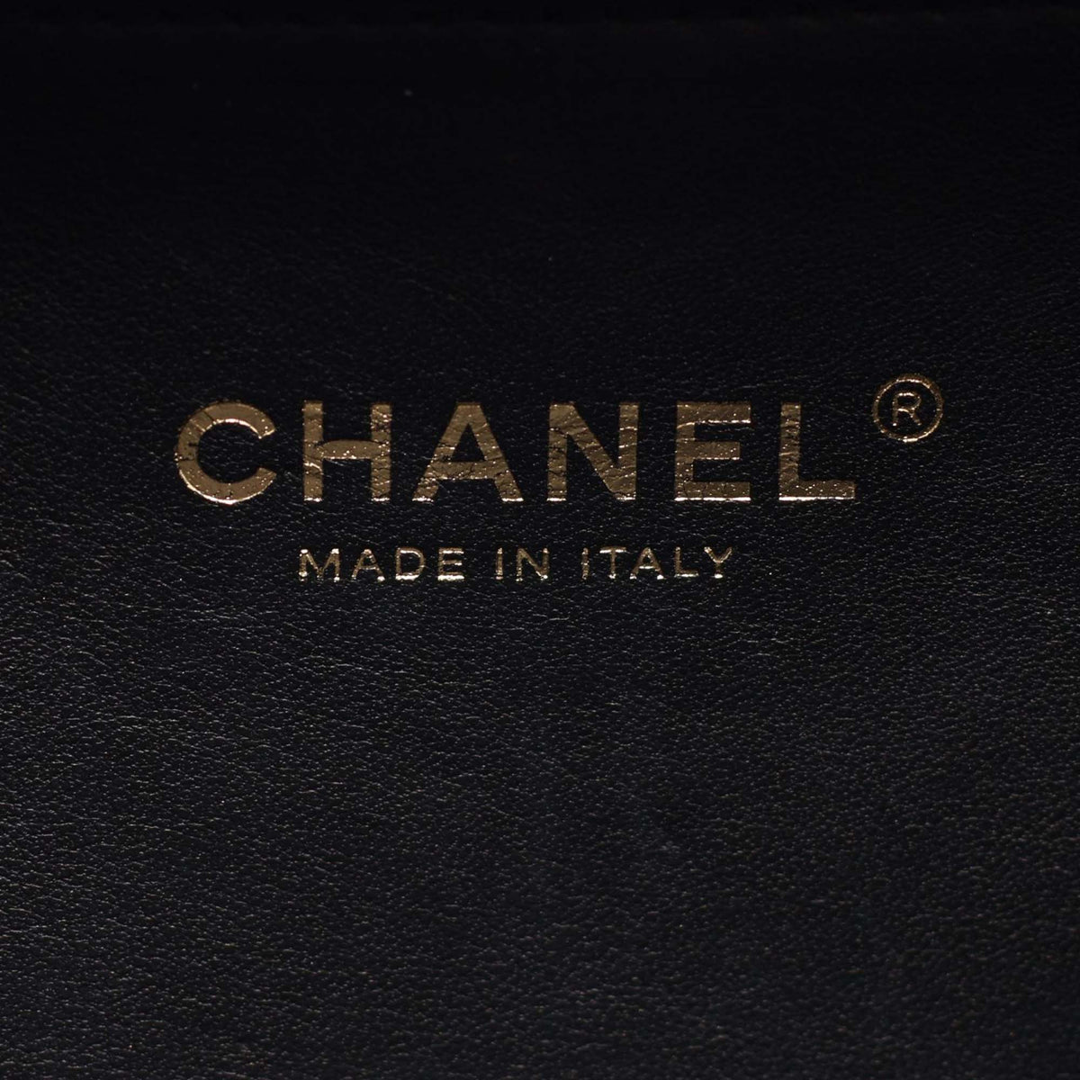 Chanel Small Caviar CC Filigree Vanity Case