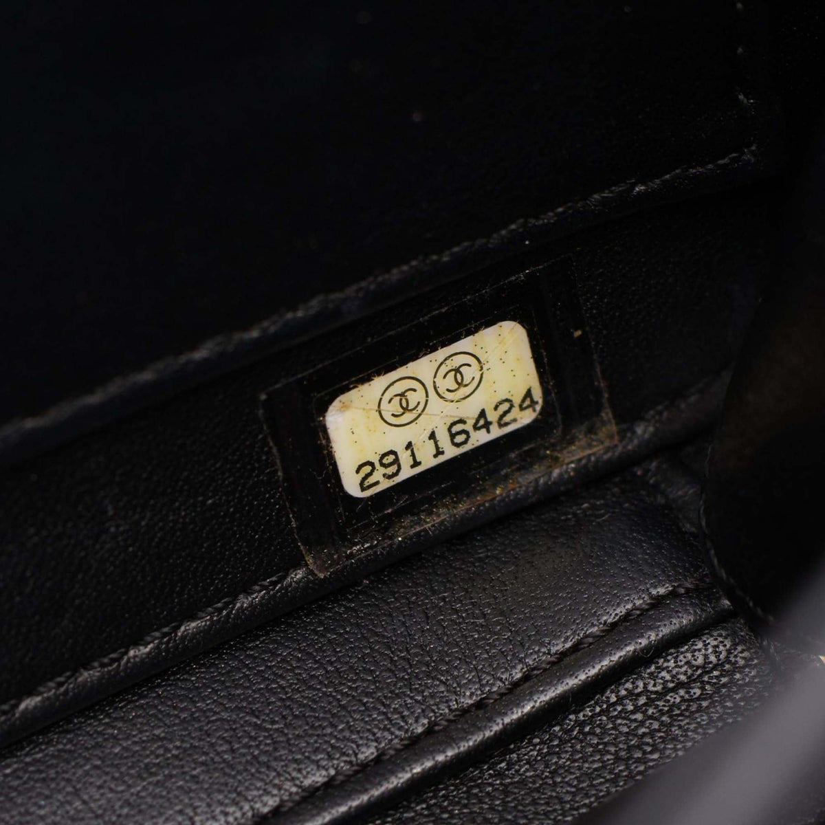Chanel Small Caviar CC Filigree Vanity Case