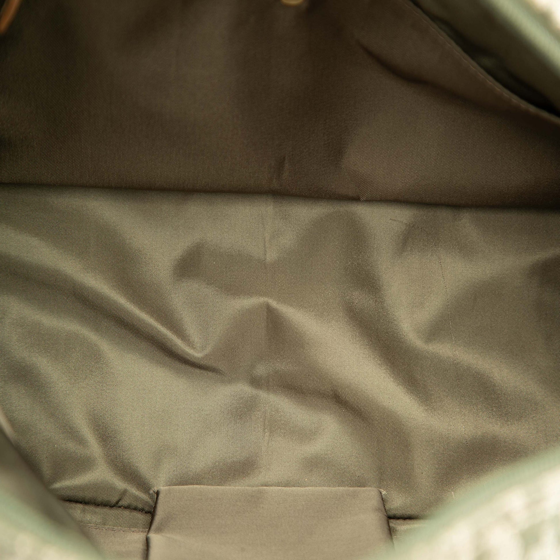 Dior Diorissimo Canvas Double Saddle Bowler Bag