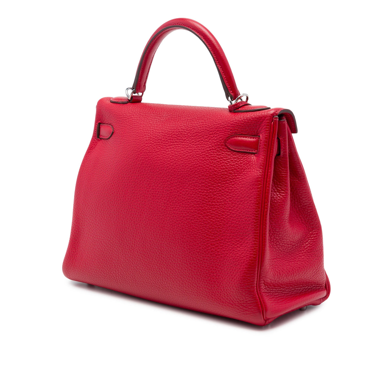 Hermès Togo Kelly II Retourne Amazone 32 — Red