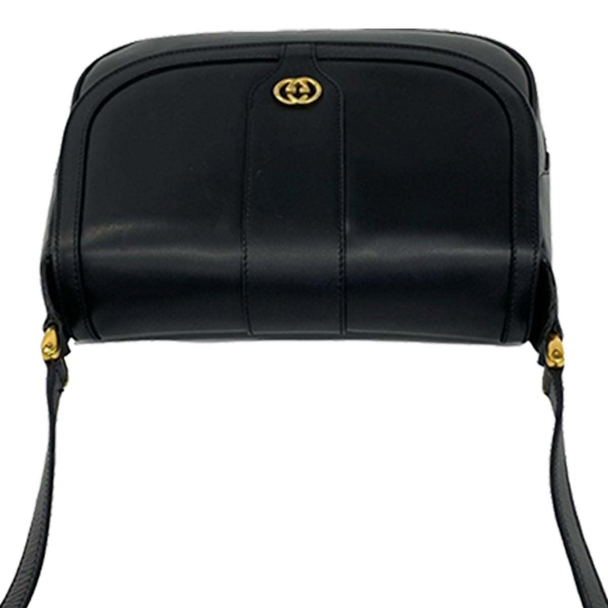 Gucci Leather Interlocking G Crossbody