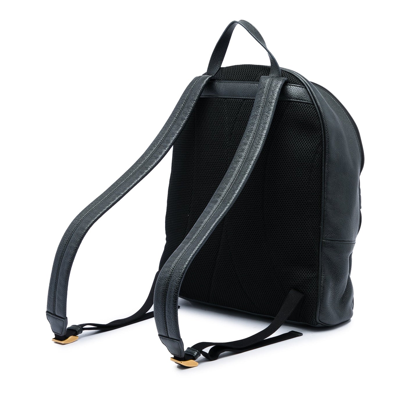 Gucci Leather Logo Backpack