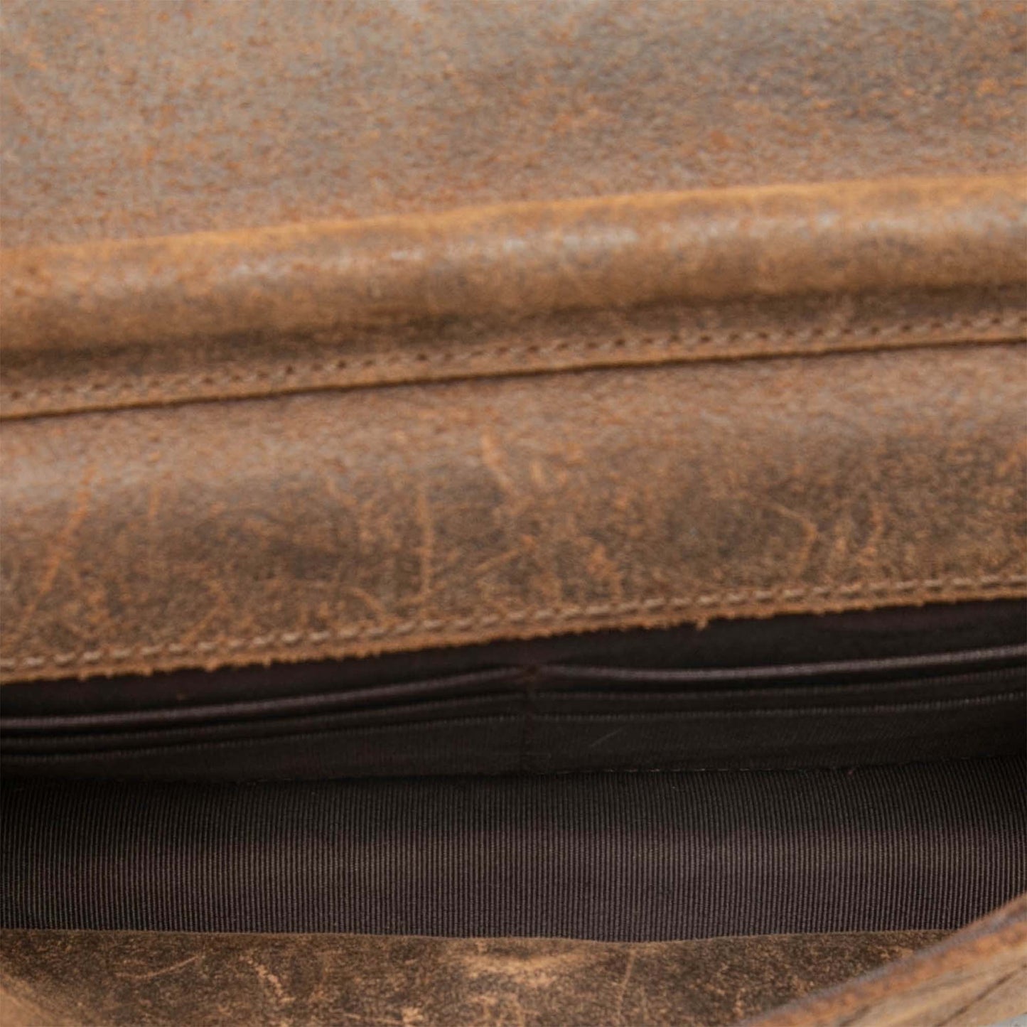 Chanel Paris Edinburgh Fur and Distressed Leather Wallet on Chain