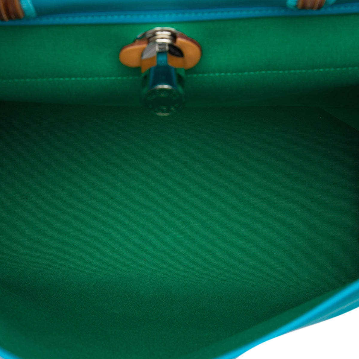 Hermès Toile Verso Herbag Zip 39 — Blue