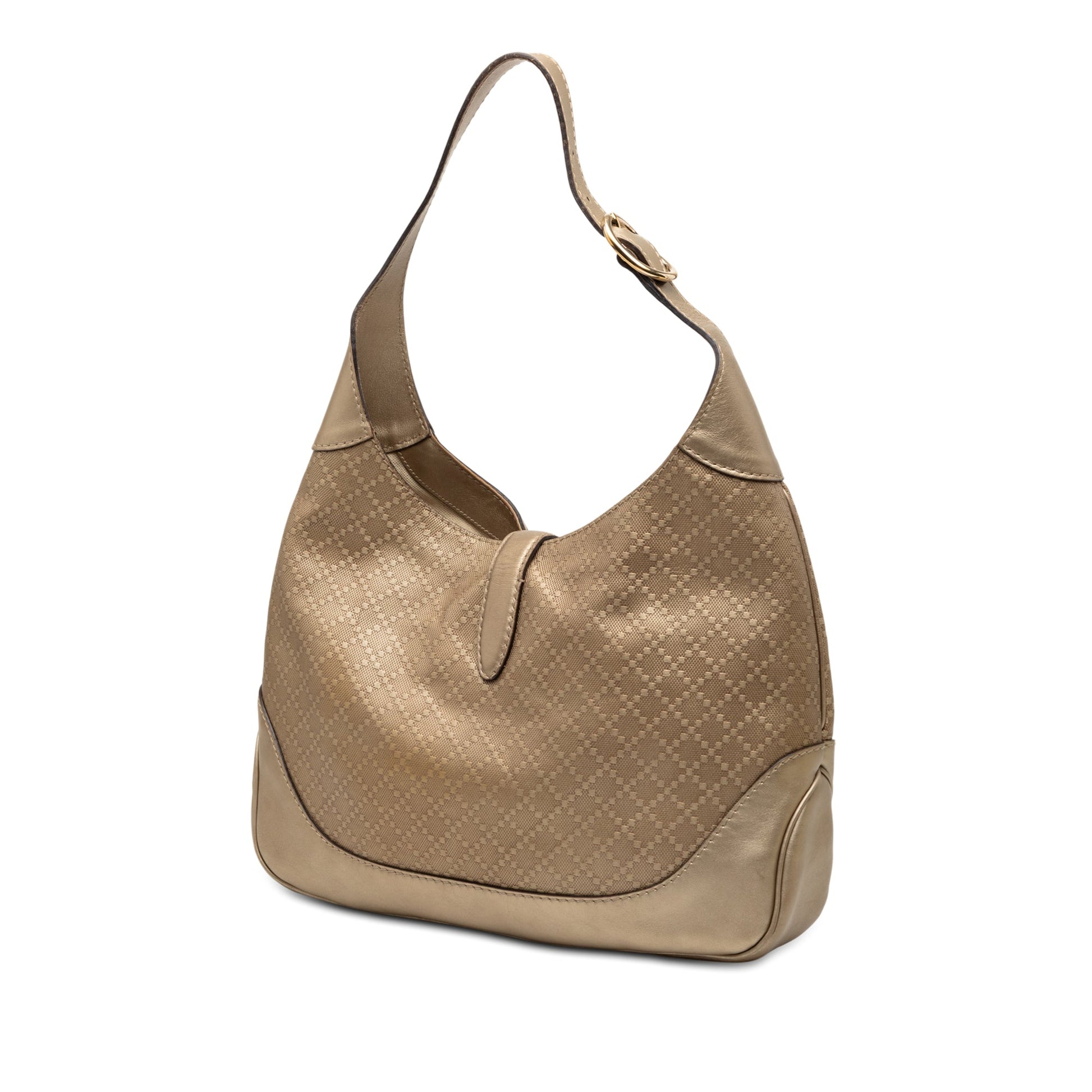 Gucci Diamante Leather Jackie O Bouvier Shoulder Bag