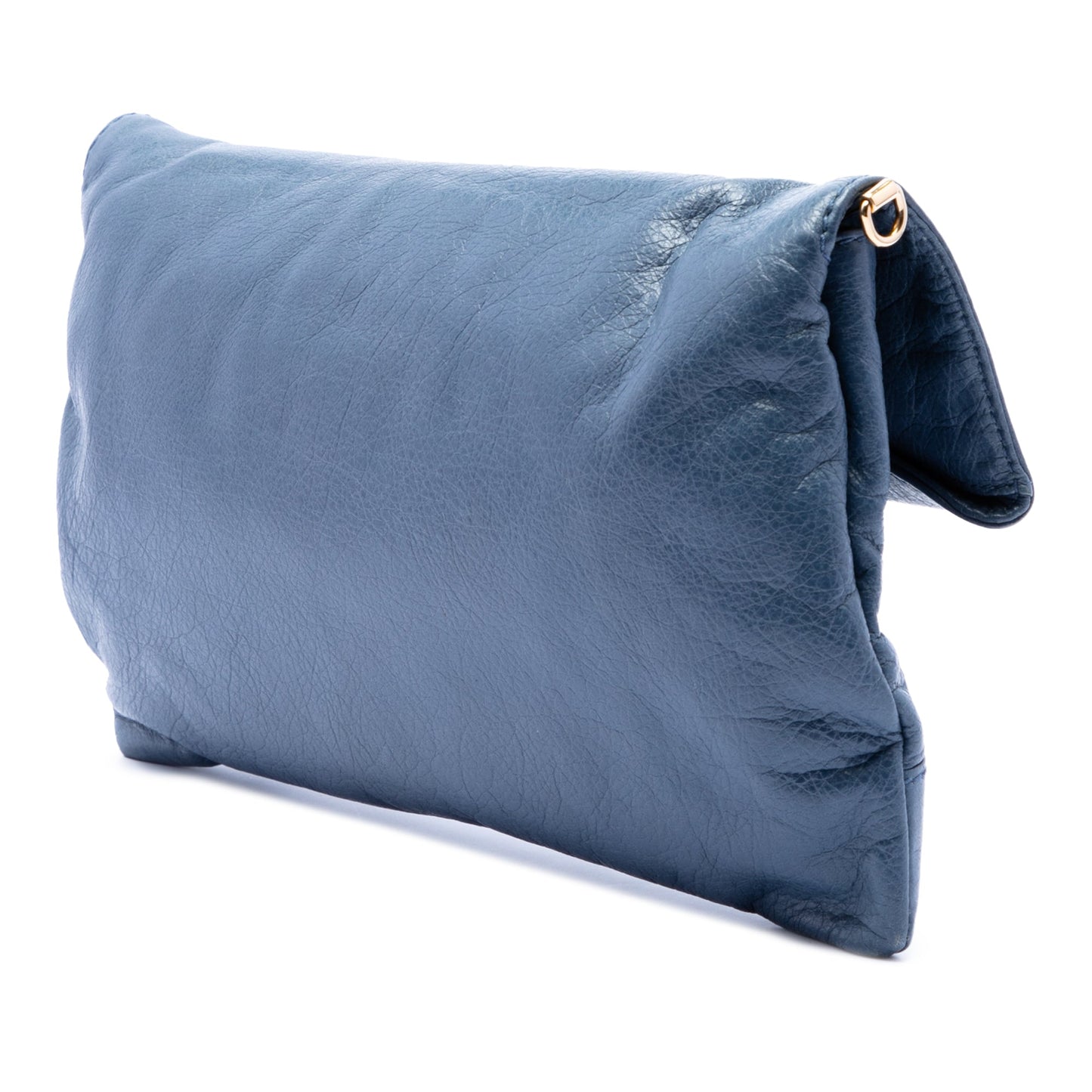 Balenciaga Lambskin Motocross Giant 12 Envelope Clutch With Strap