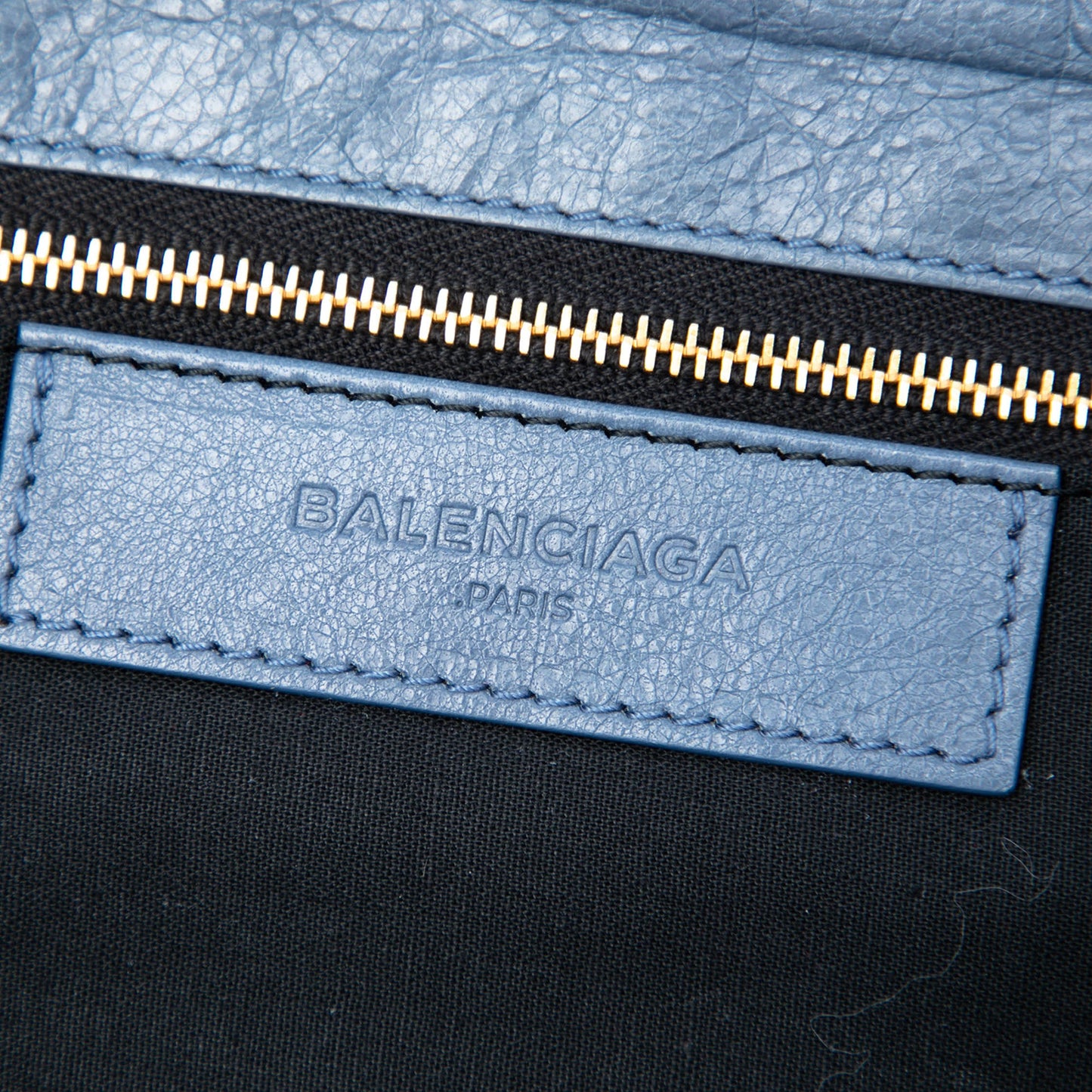 Balenciaga Lambskin Motocross Giant 12 Envelope Clutch With Strap