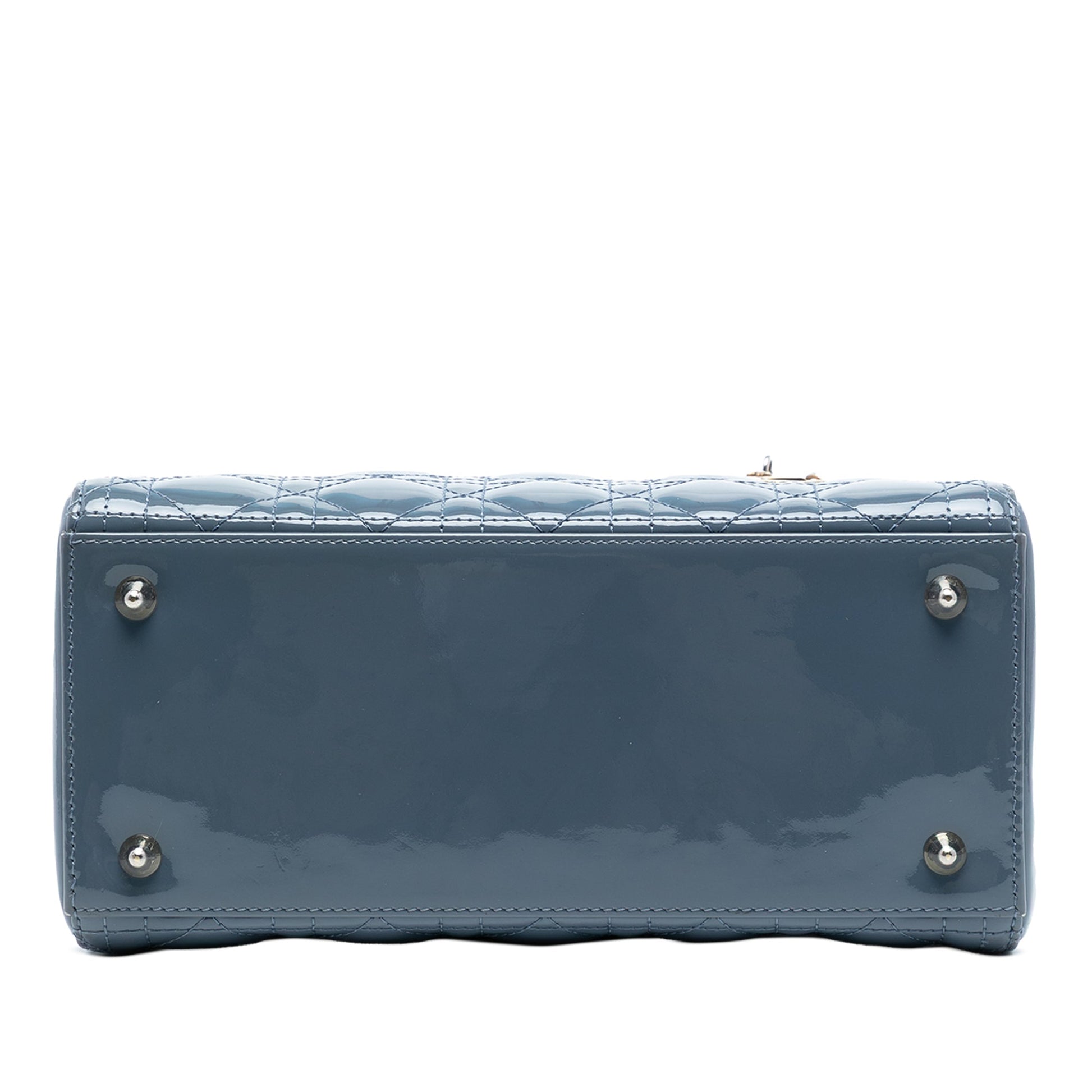 Dior Medium Patent Cannage Lady Dior