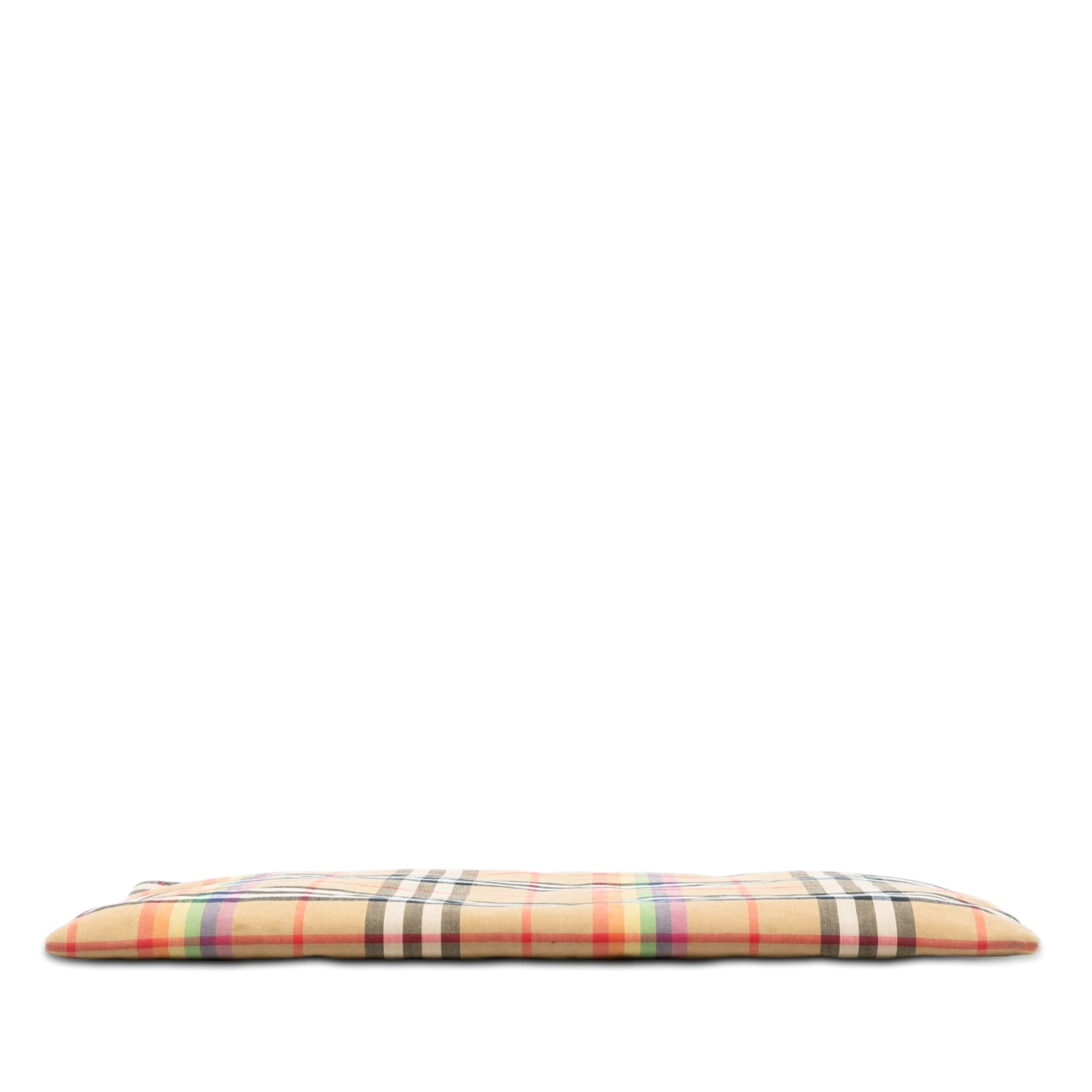 Burberry House Check Canvas Rainbow Clutch