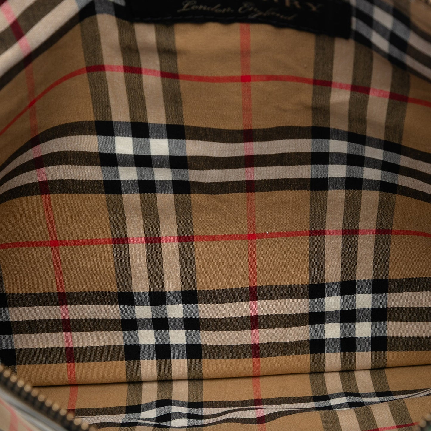 Burberry House Check Canvas Rainbow Clutch