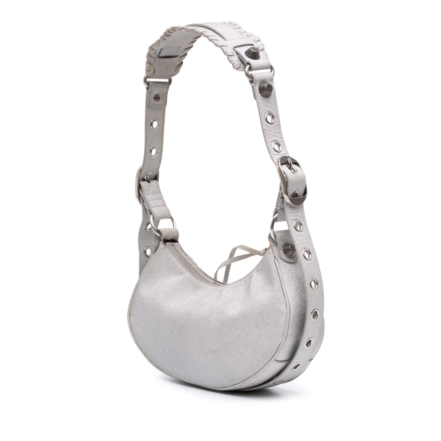 Balenciaga Sparkling Fabric Motocross Le Cagole XS