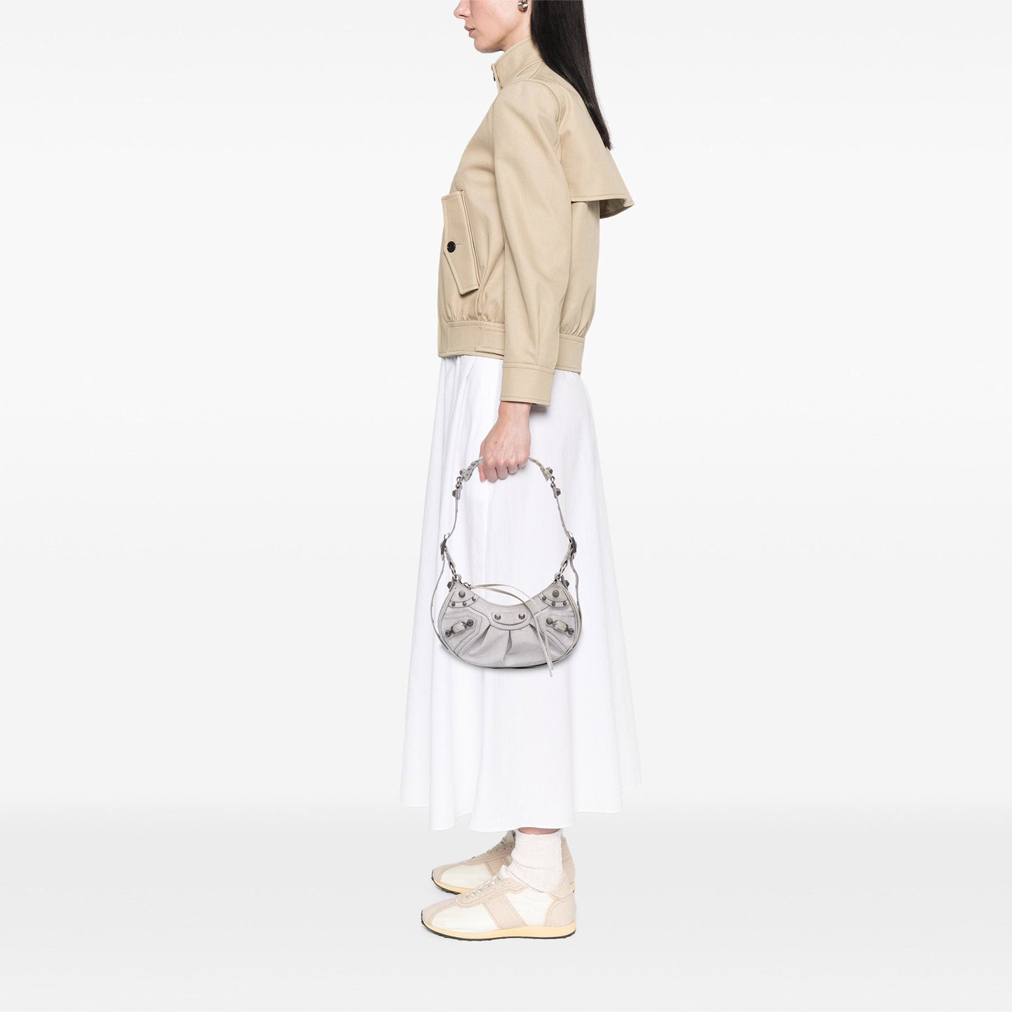 Balenciaga Sparkling Fabric Motocross Le Cagole XS