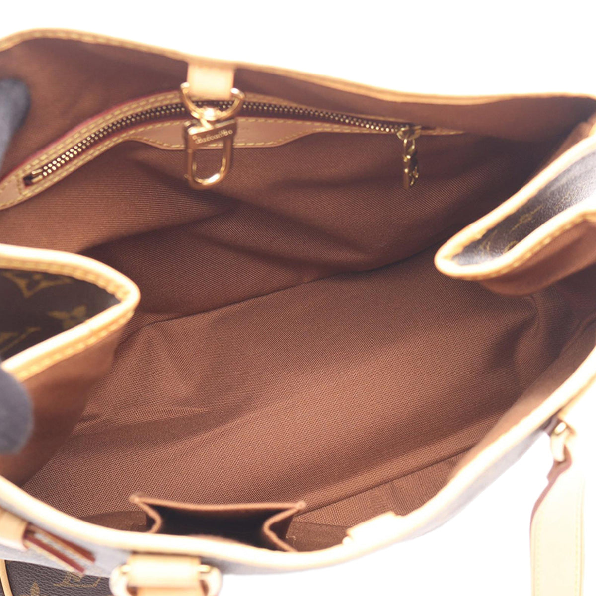 Louis Vuitton Monogram Batignolles Vertical Tote — Brown
