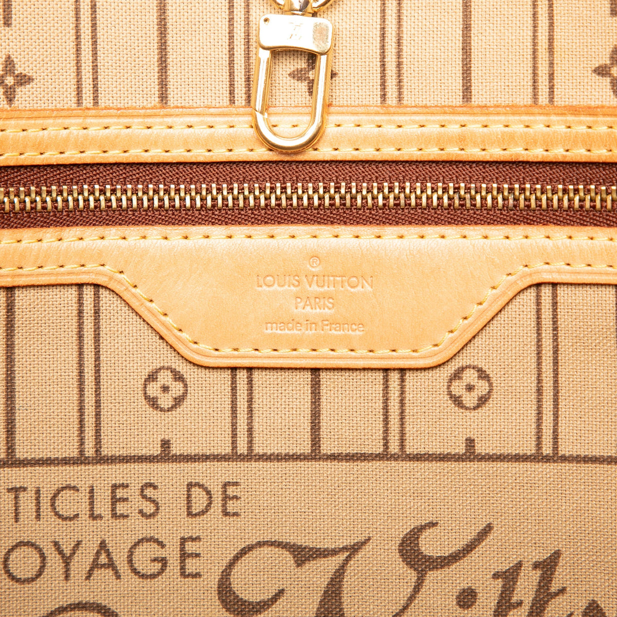 Louis Vuitton Monogram Neverfull MM — Brown