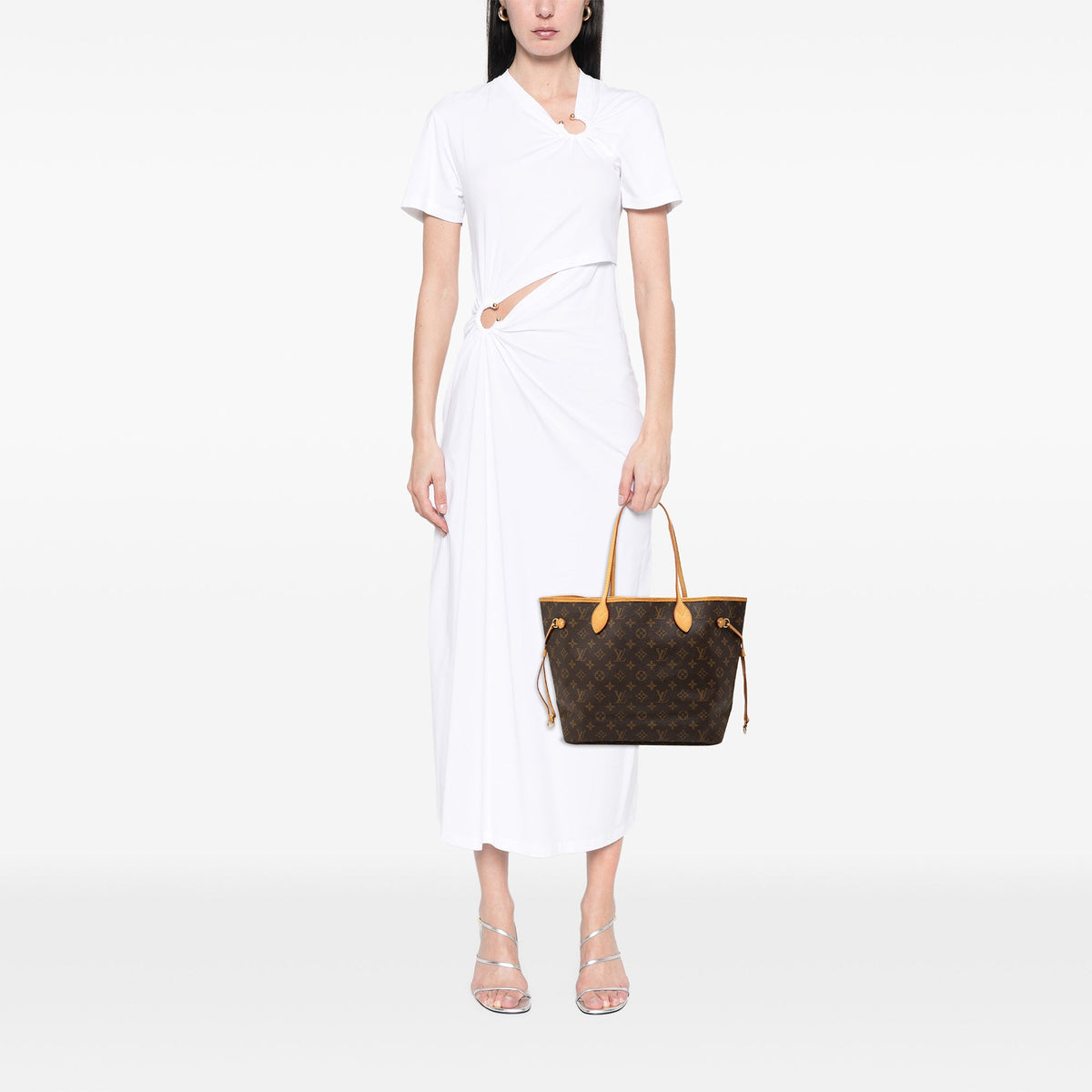 Louis Vuitton Monogram Neverfull MM — Brown