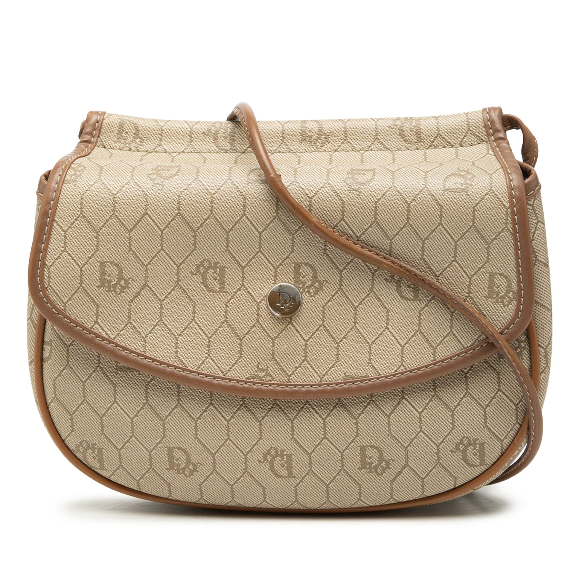 Dior Honeycomb Coated Canvas Crossbody