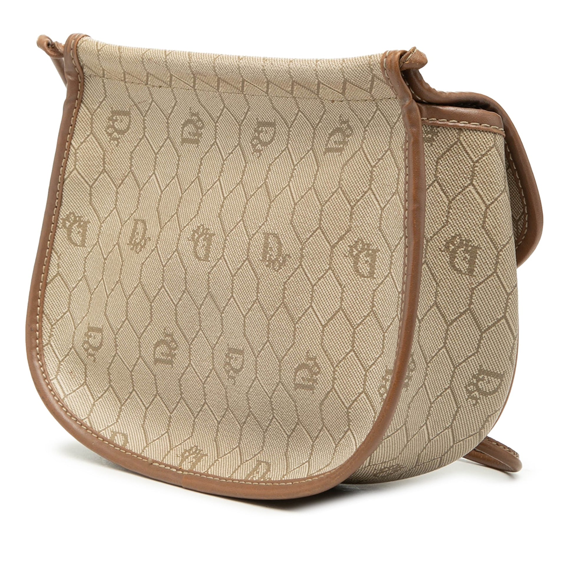 Dior Honeycomb Coated Canvas Crossbody
