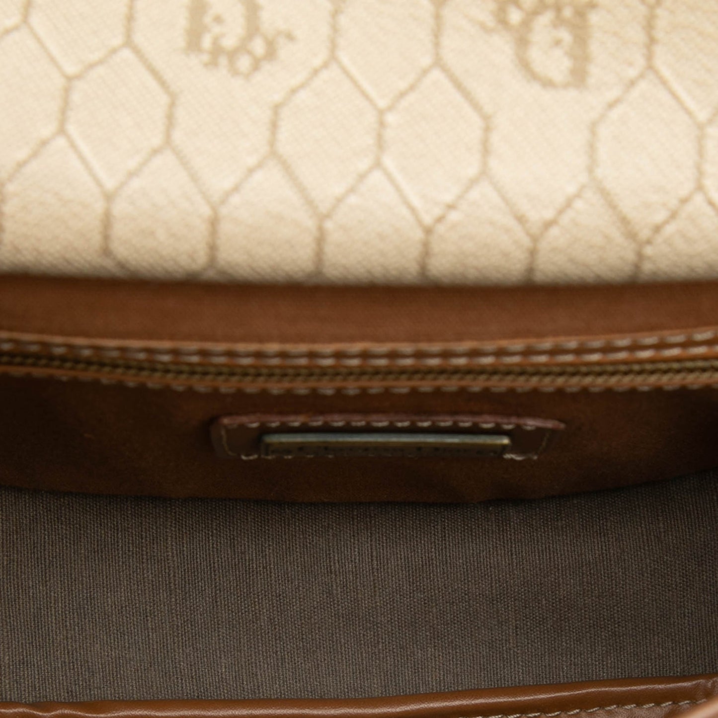 Dior Honeycomb Coated Canvas Crossbody