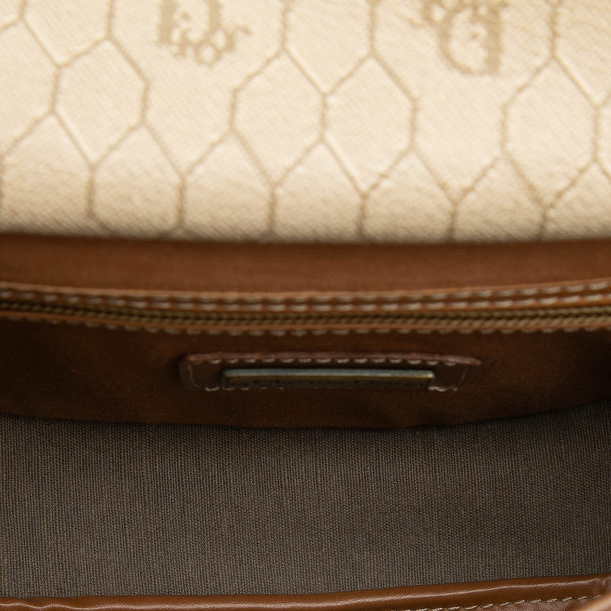 Dior Honeycomb Coated Canvas Crossbody
