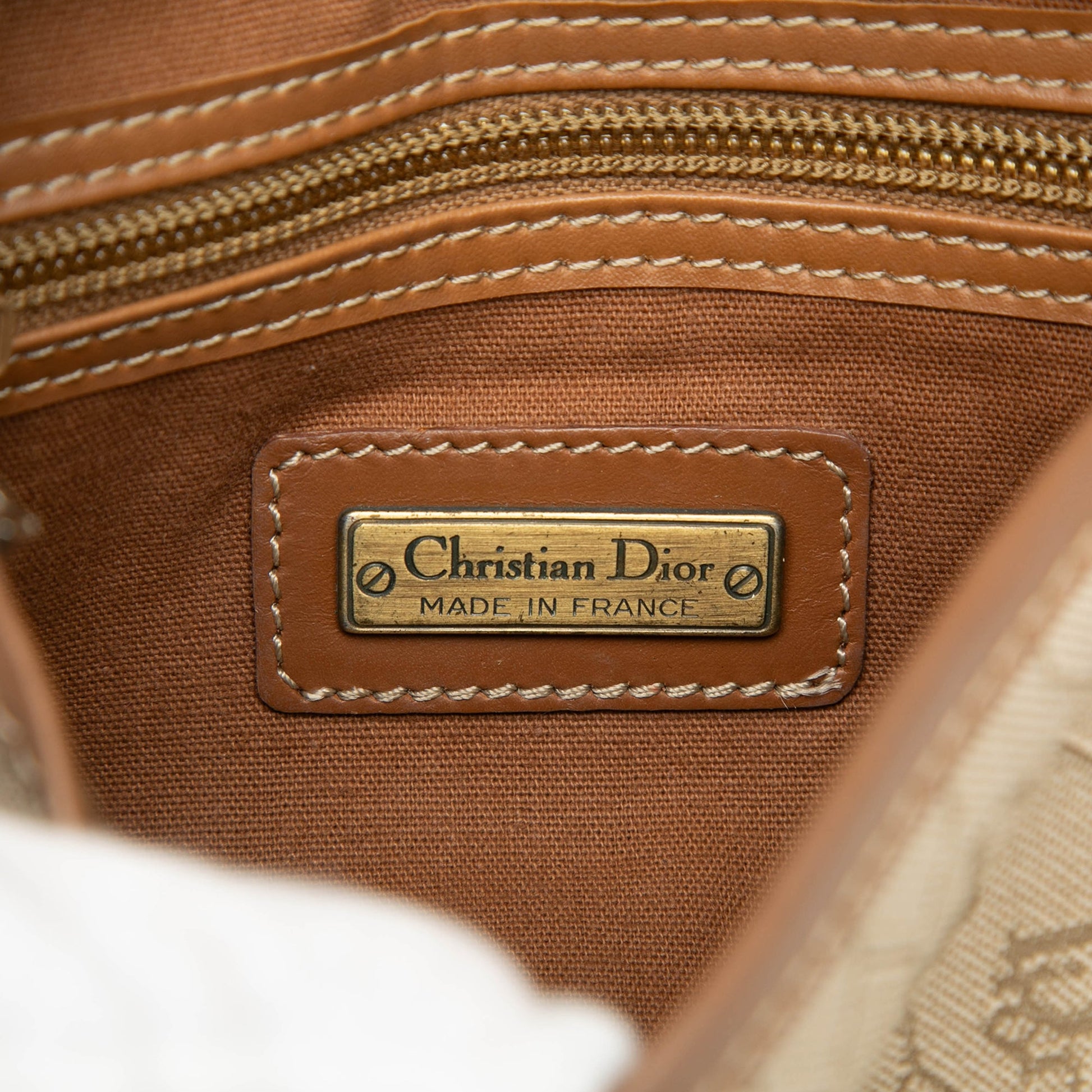 Dior Honeycomb Coated Canvas Crossbody