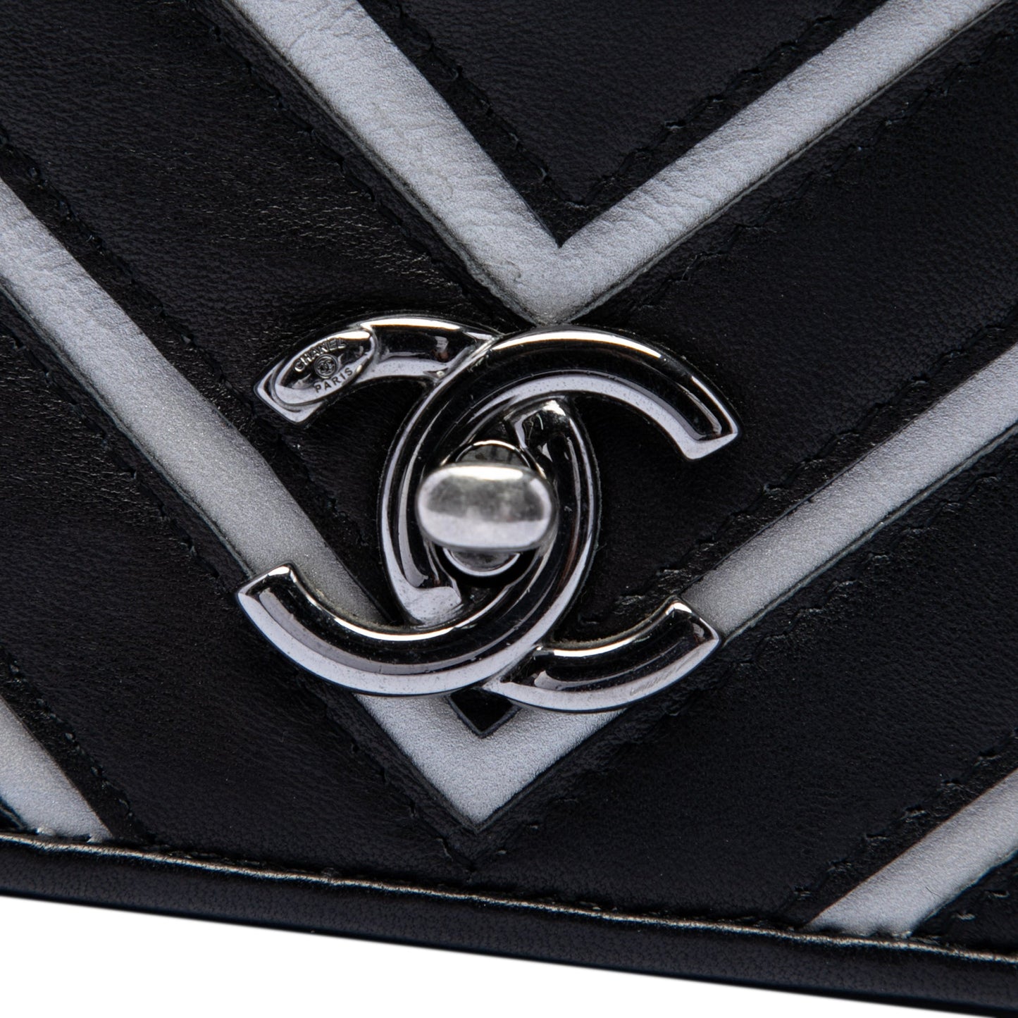 Chanel Small Chevron Lambskin Couture Flap