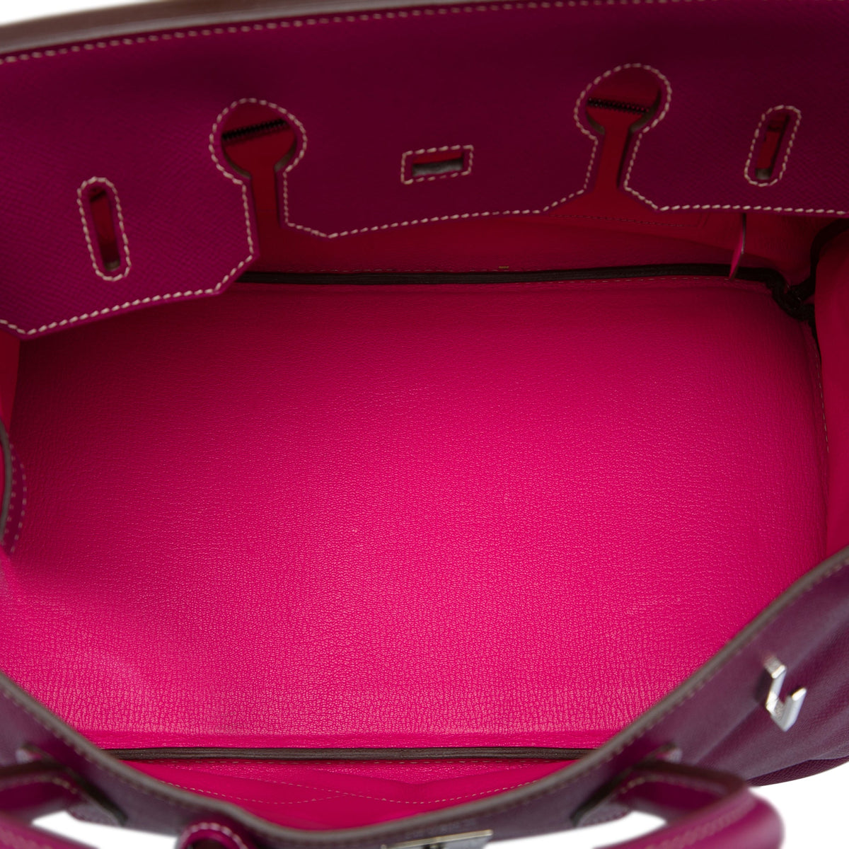 Hermès Epsom Candy Verso Birkin Retourne 35 — Pink