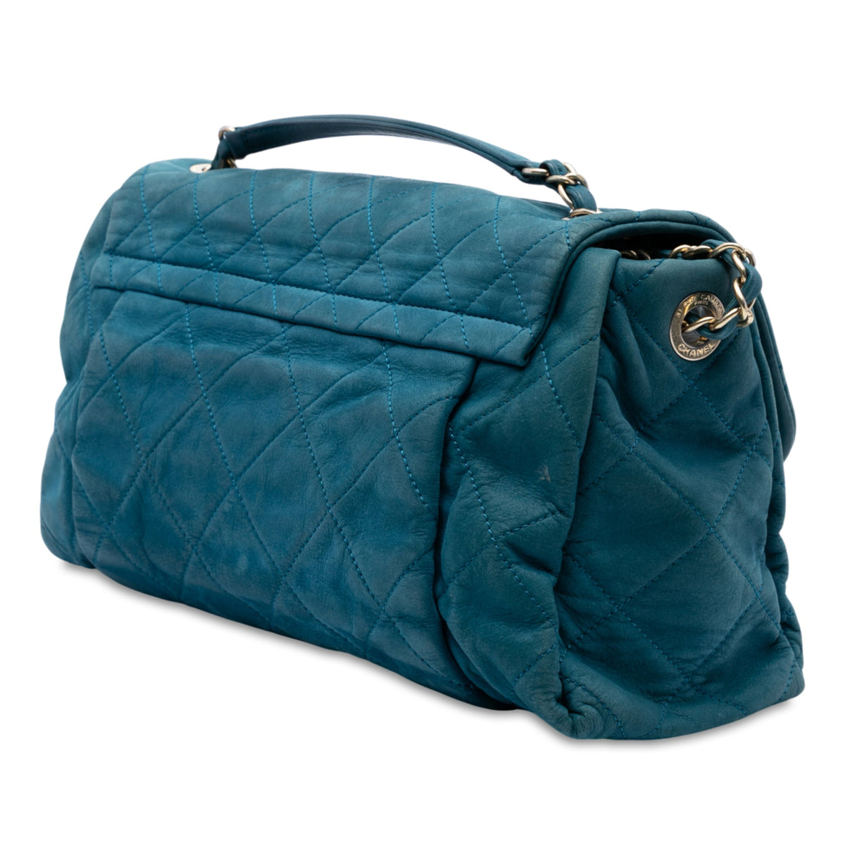 Chanel Large Quilted Iridescent Calfskin Chic Quilt Flap