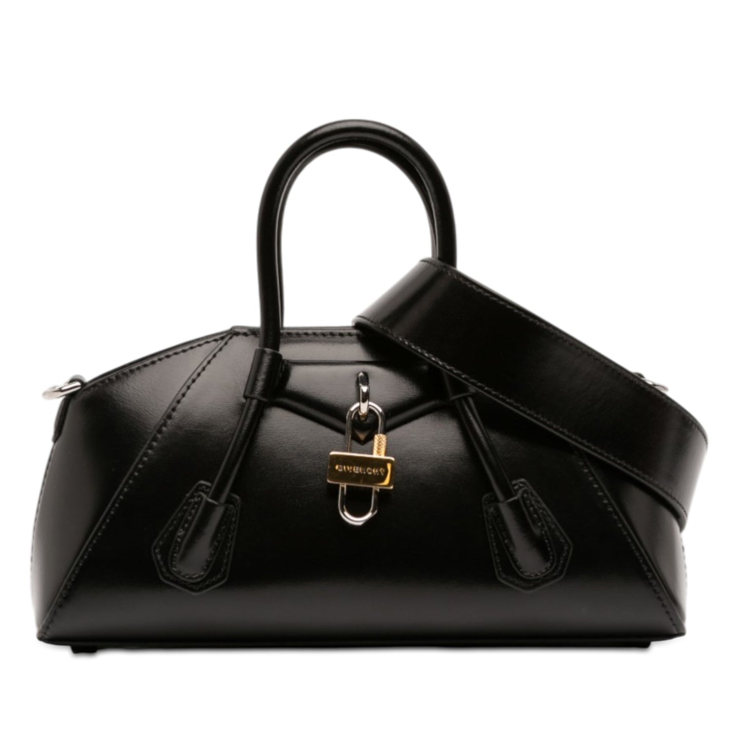 Mini Box Calfskin Antigona Stretch Top Handle Bag