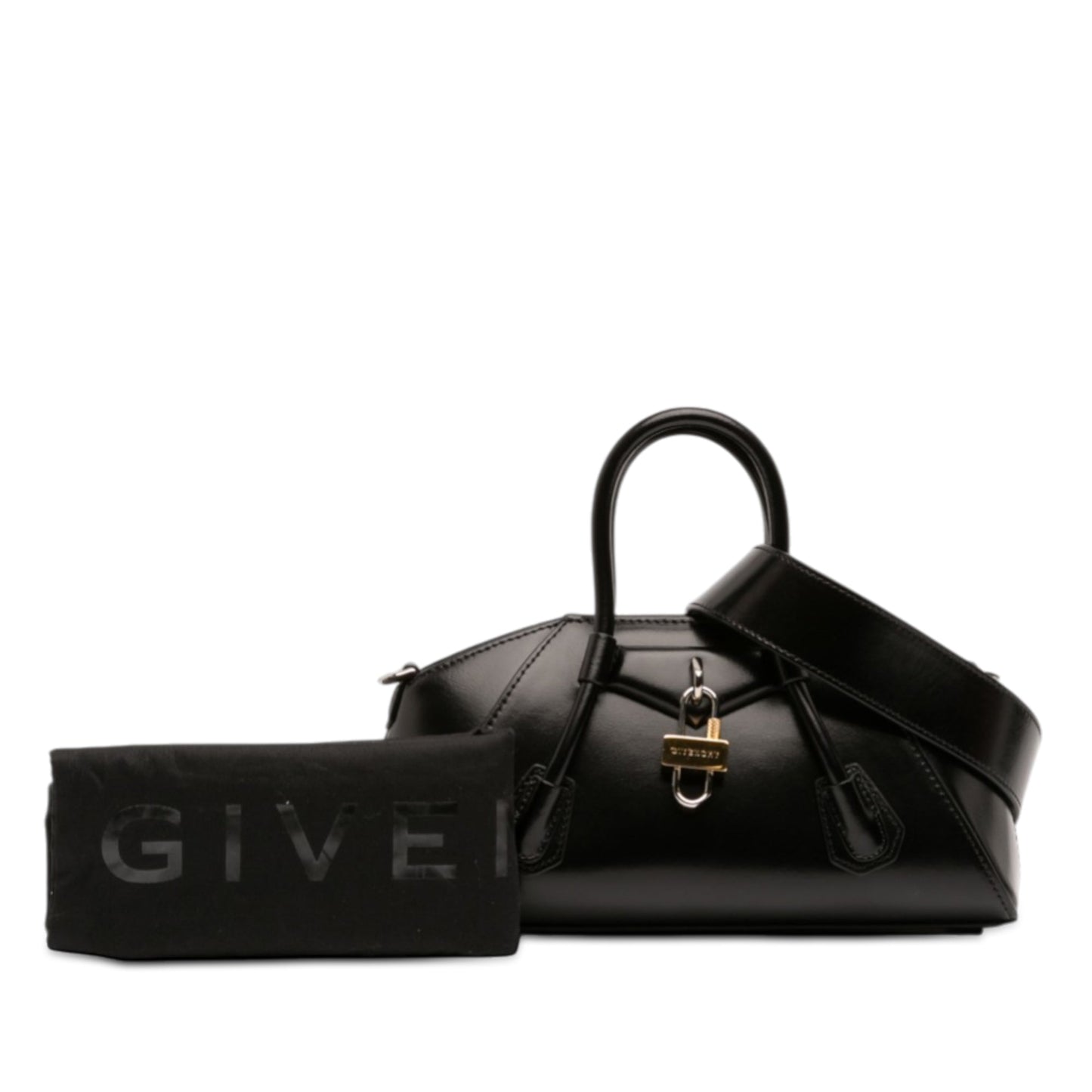 Mini Box Calfskin Antigona Stretch Top Handle Bag