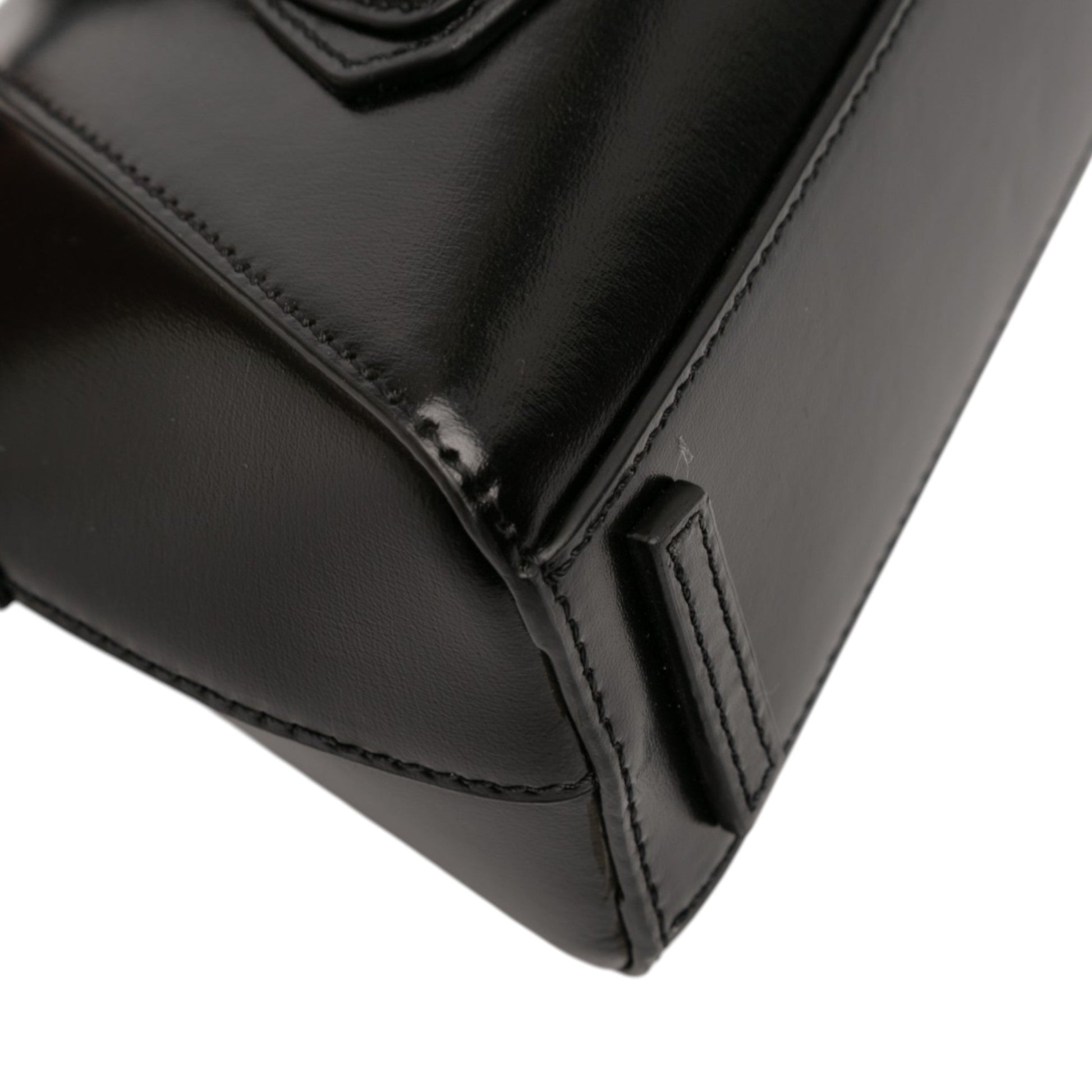 Mini Box Calfskin Antigona Stretch Top Handle Bag