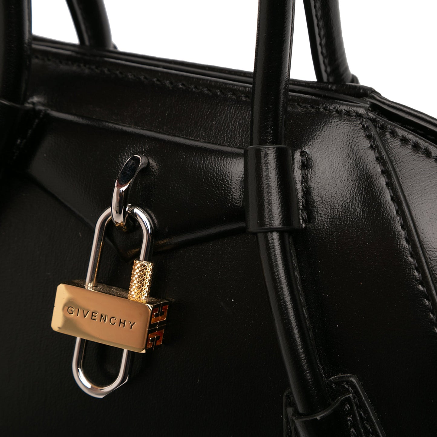 Mini Box Calfskin Antigona Stretch Top Handle Bag