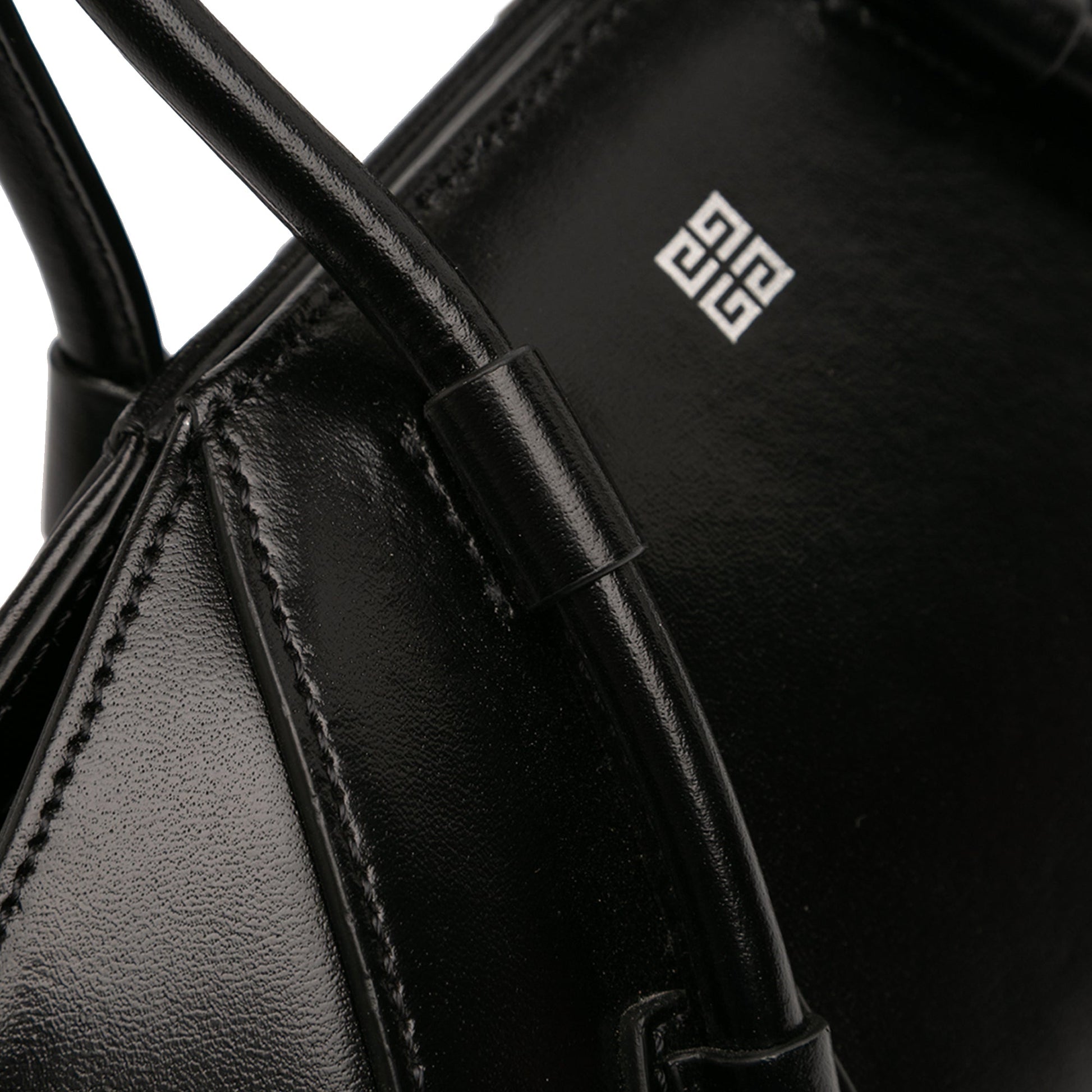 Mini Box Calfskin Antigona Stretch Top Handle Bag